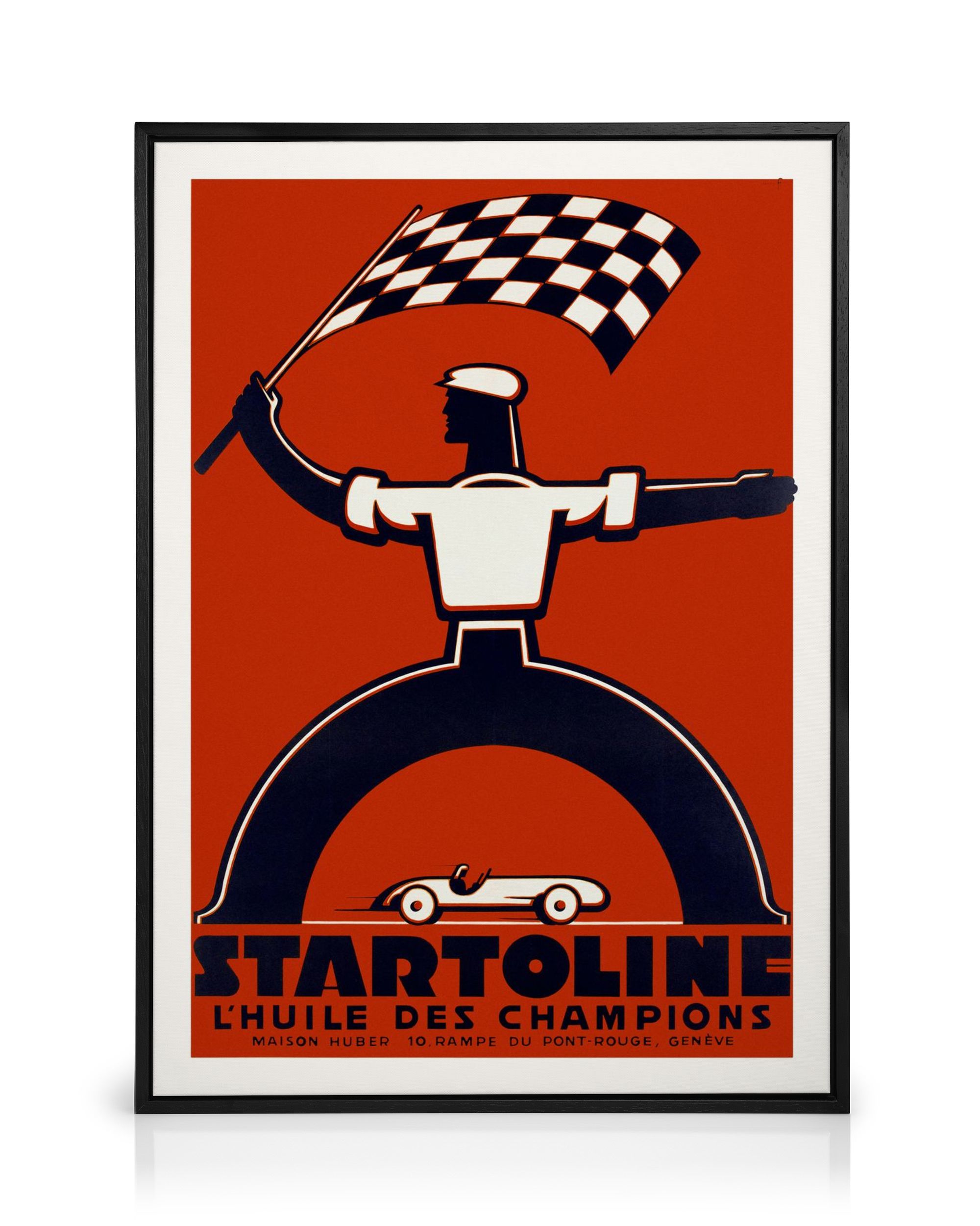 絵画 start line Startoline Canvas Print – Retro Racing Wall Art | Desenio