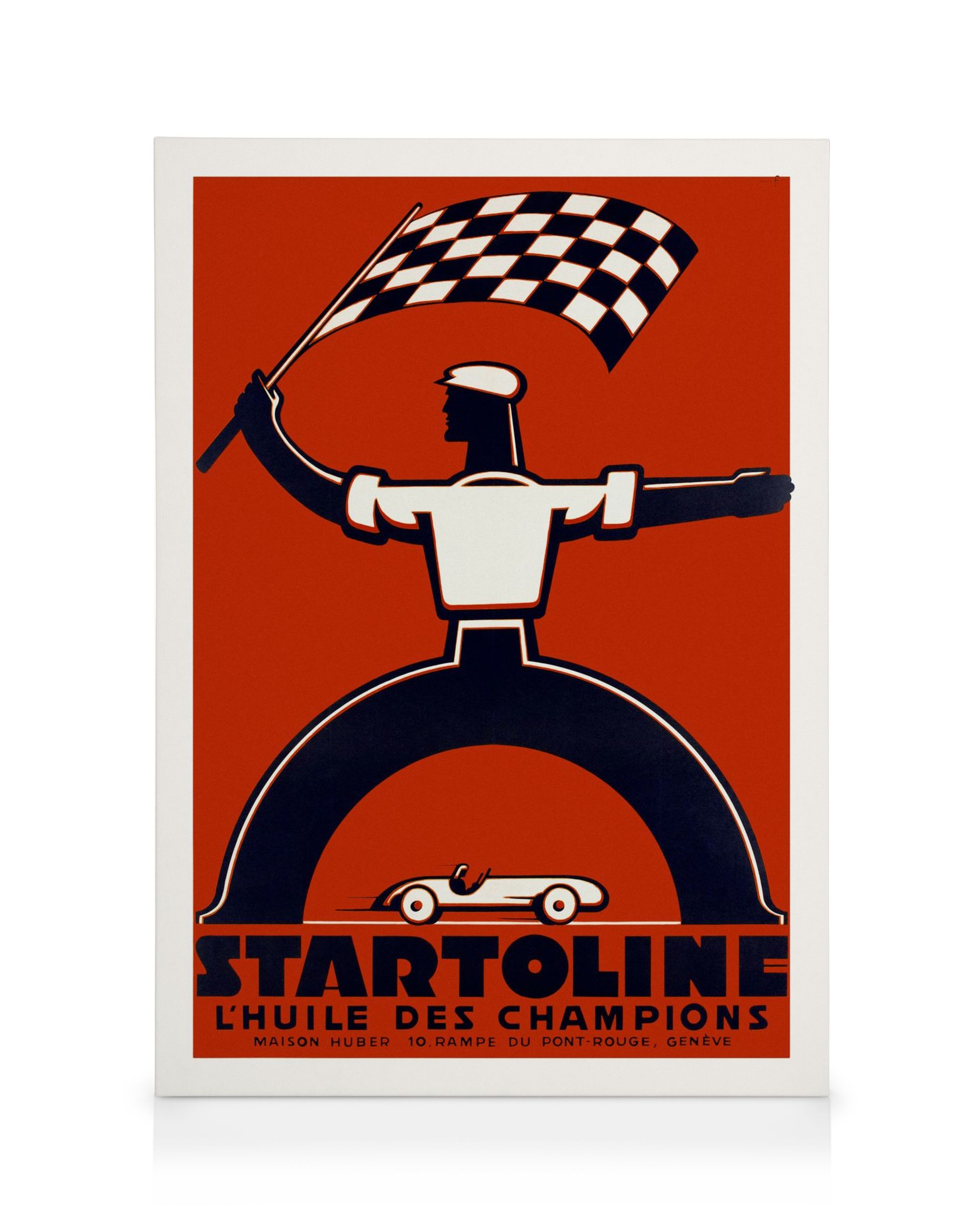 絵画 start line Startoline Canvas Print – Retro Racing Wall Art | Desenio