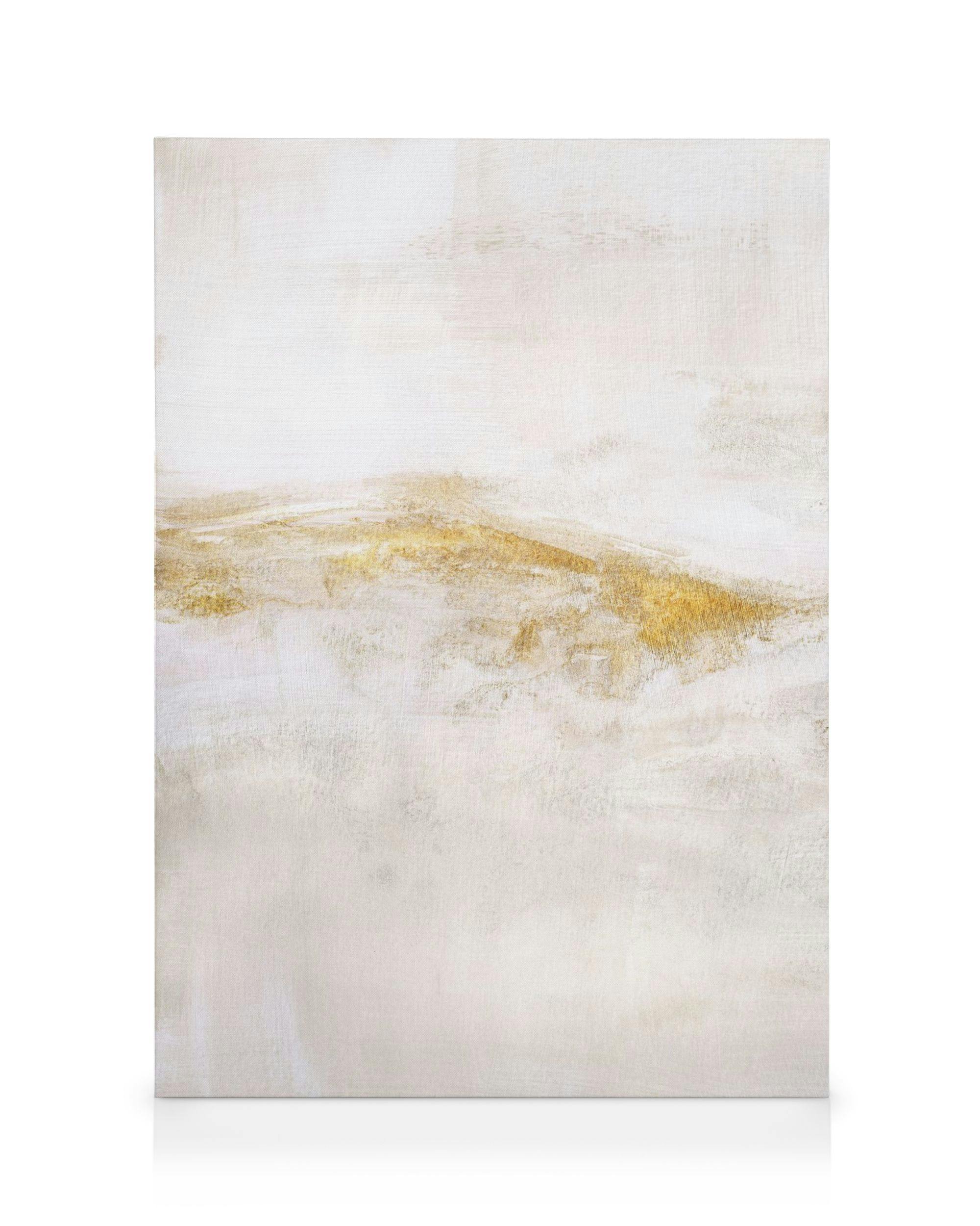 Abstract Scenery Painting No1 Canvas (50x70 cm - Fotokaders zwart)