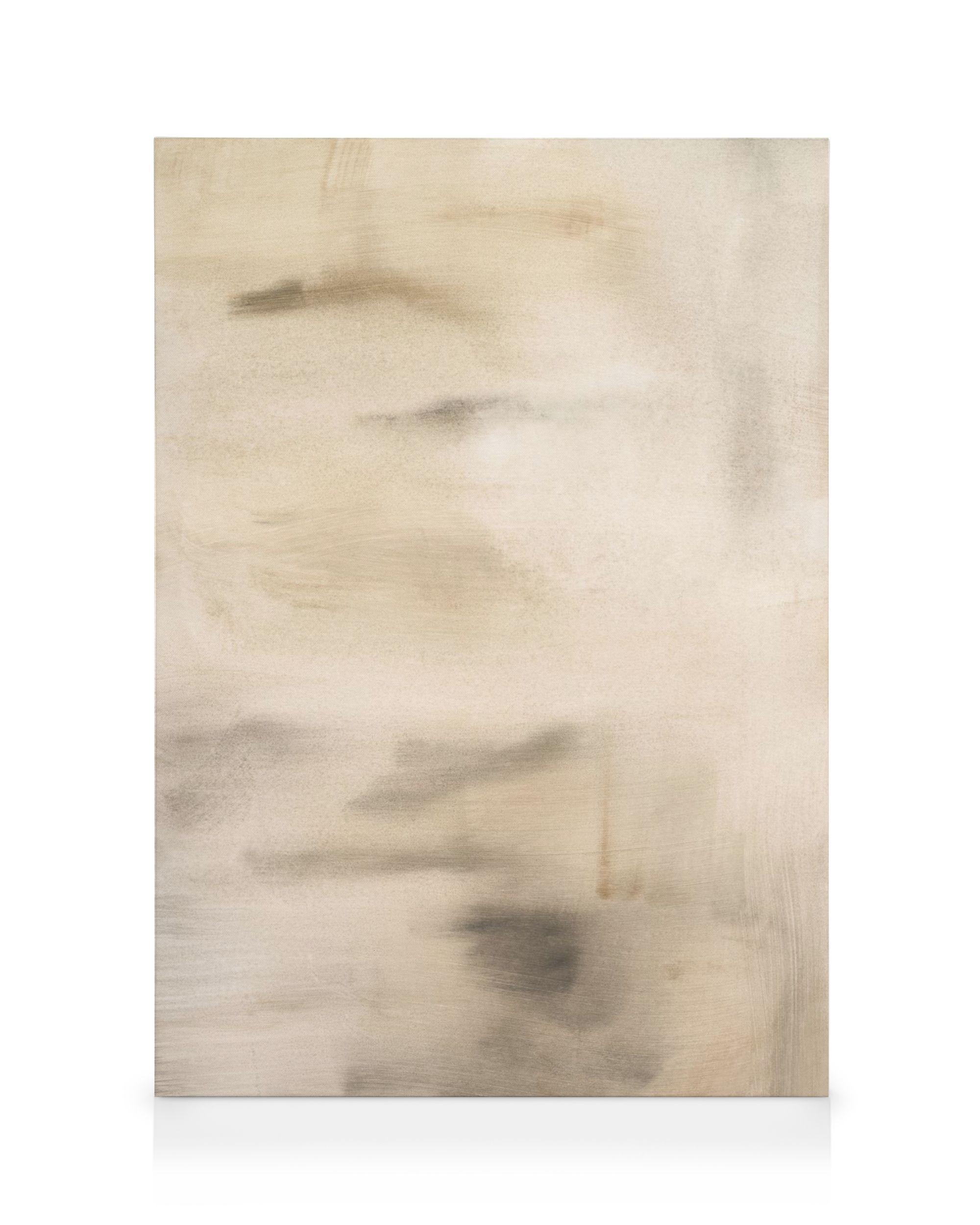 Beige Abstraction No1 Canvas Print – Modern Wall Art Poster