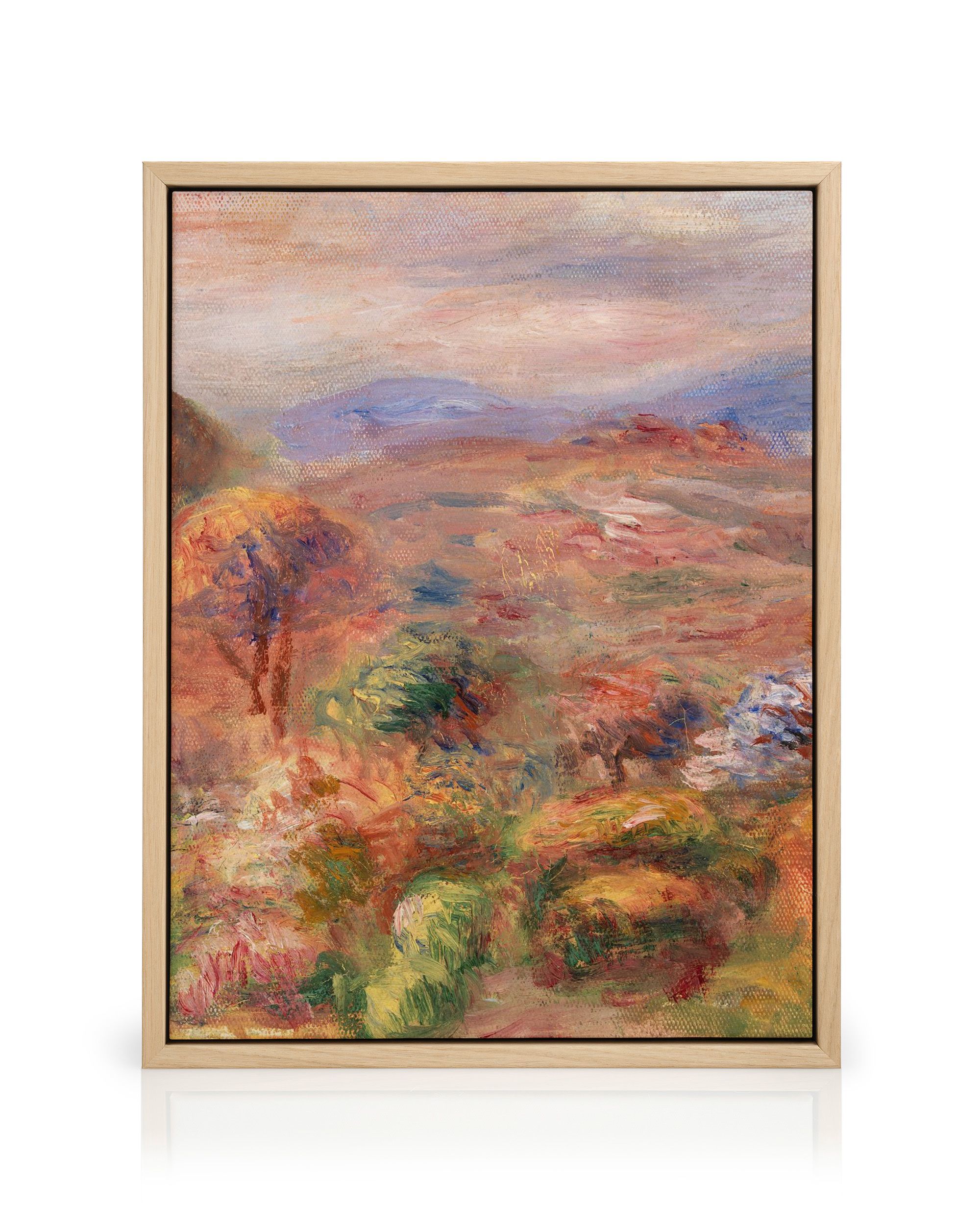 Renoir Landscape Canvas Print – Abstract Wall Art Poster