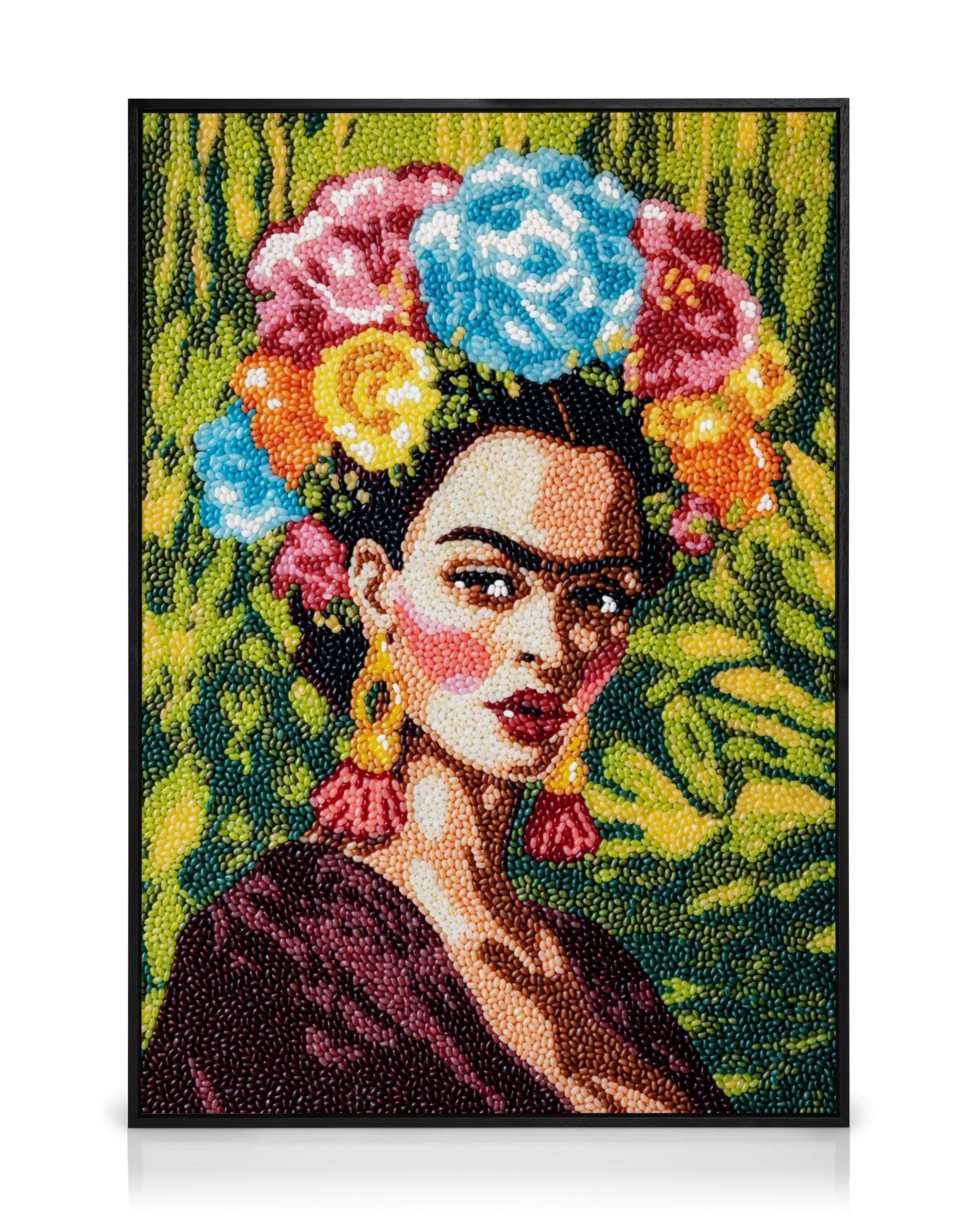 Candy Garden - Frida Kahlo Canvas Print | Desenio