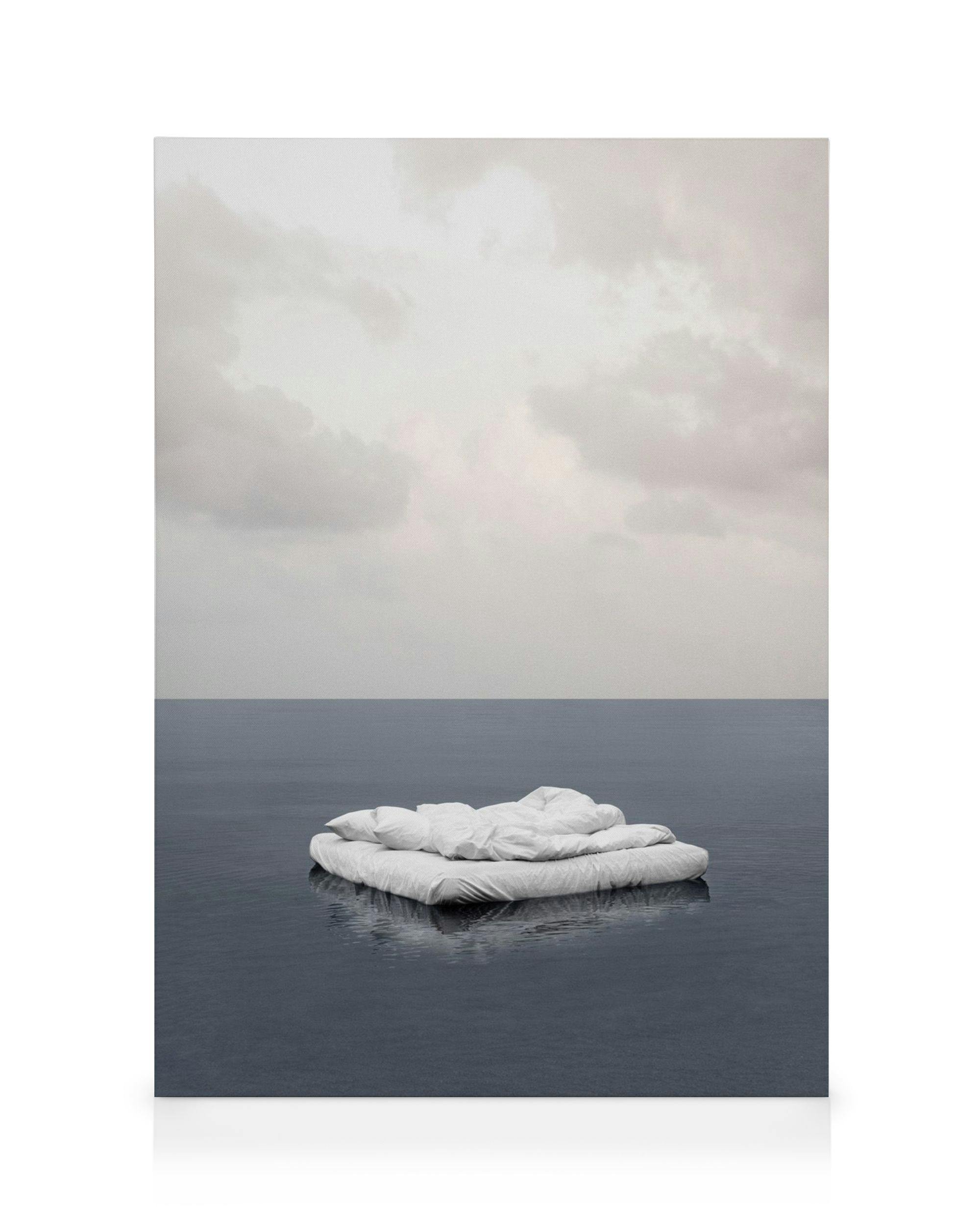 Canvas Schilderijen Floating in Dreams Canvas (50x70 cm)