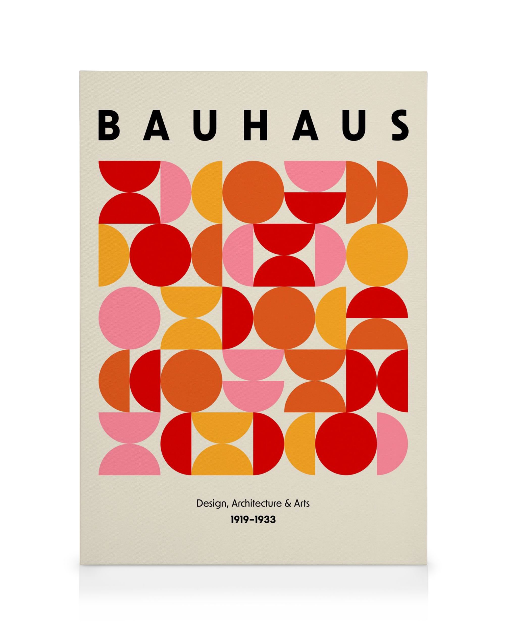 Cuadro Bauhaus Shapes Lienzo - Arte Moderno | Desenio