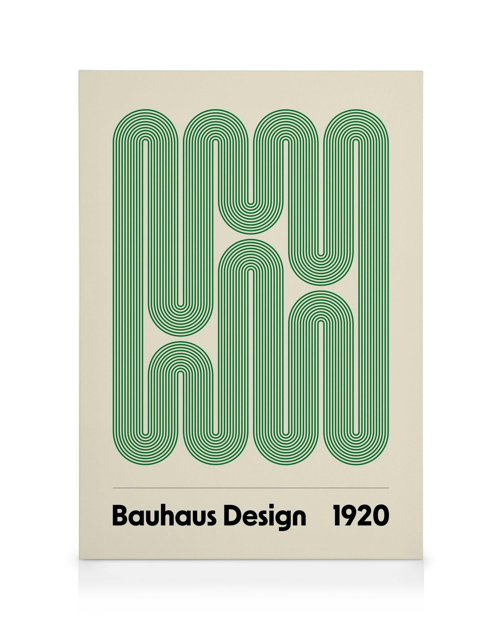 Canvas Prints Bauhaus Design Swirls Canvas print (50x70 cm)