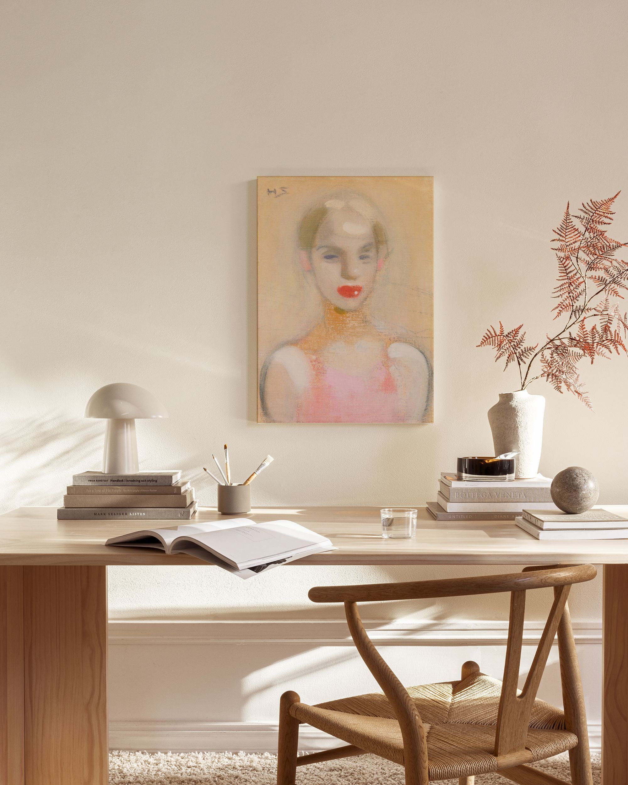 Helene Schjerfbeck Circus Girl Canvas Print | Desenio
