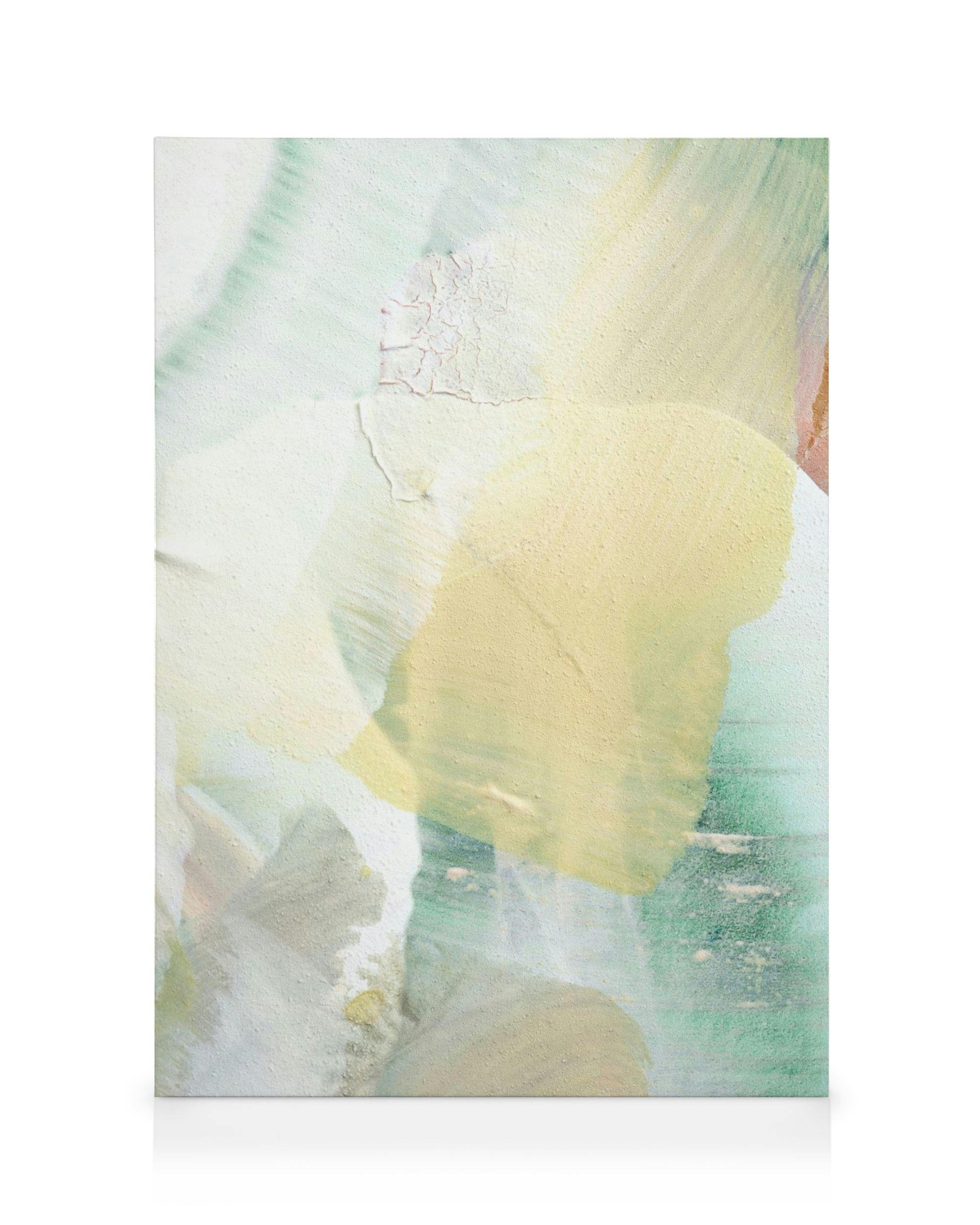 Canvas Prints Colorful Texture Canvas print (30x40 cm - Black Frame)