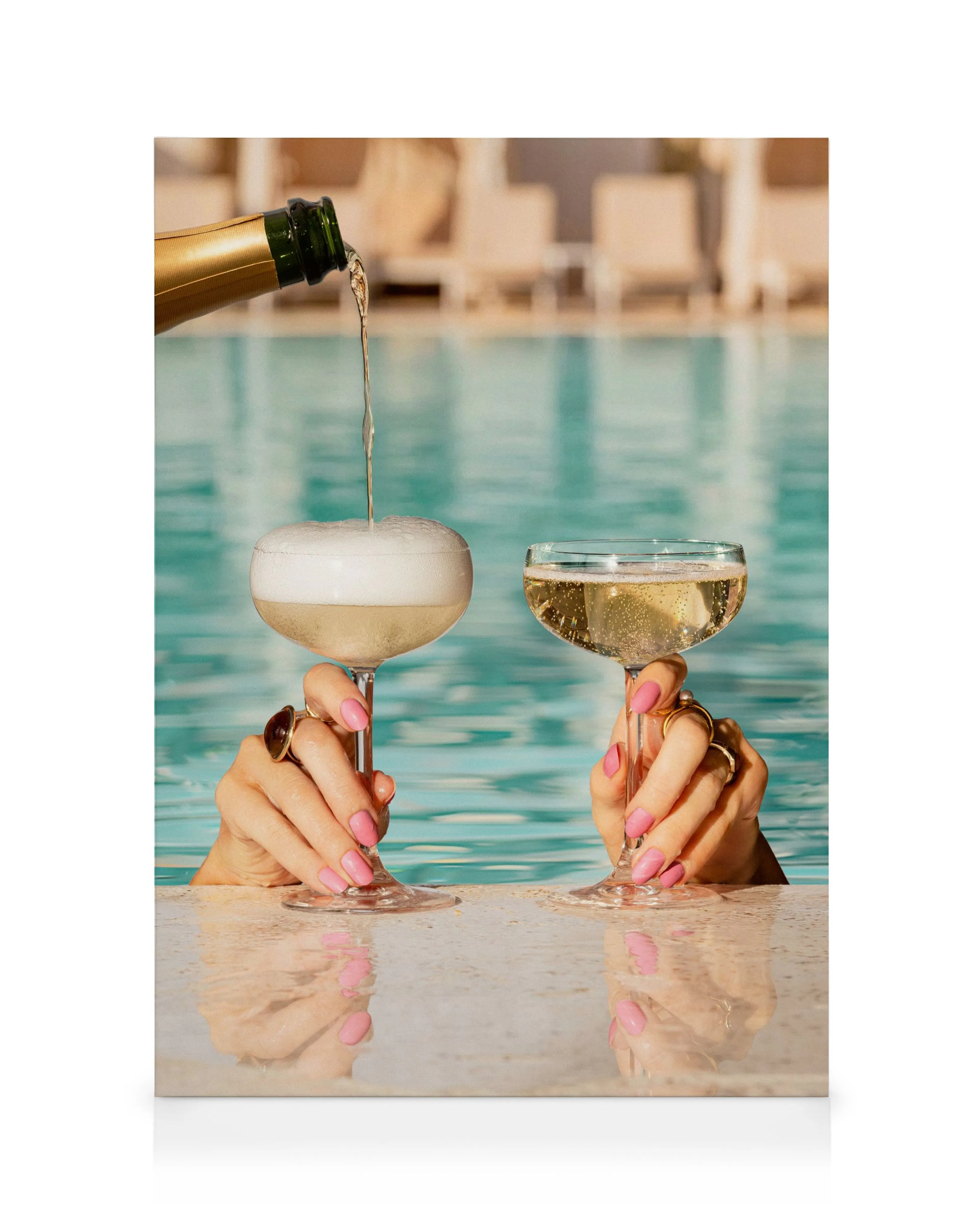 Poolside Toast Canvas 0