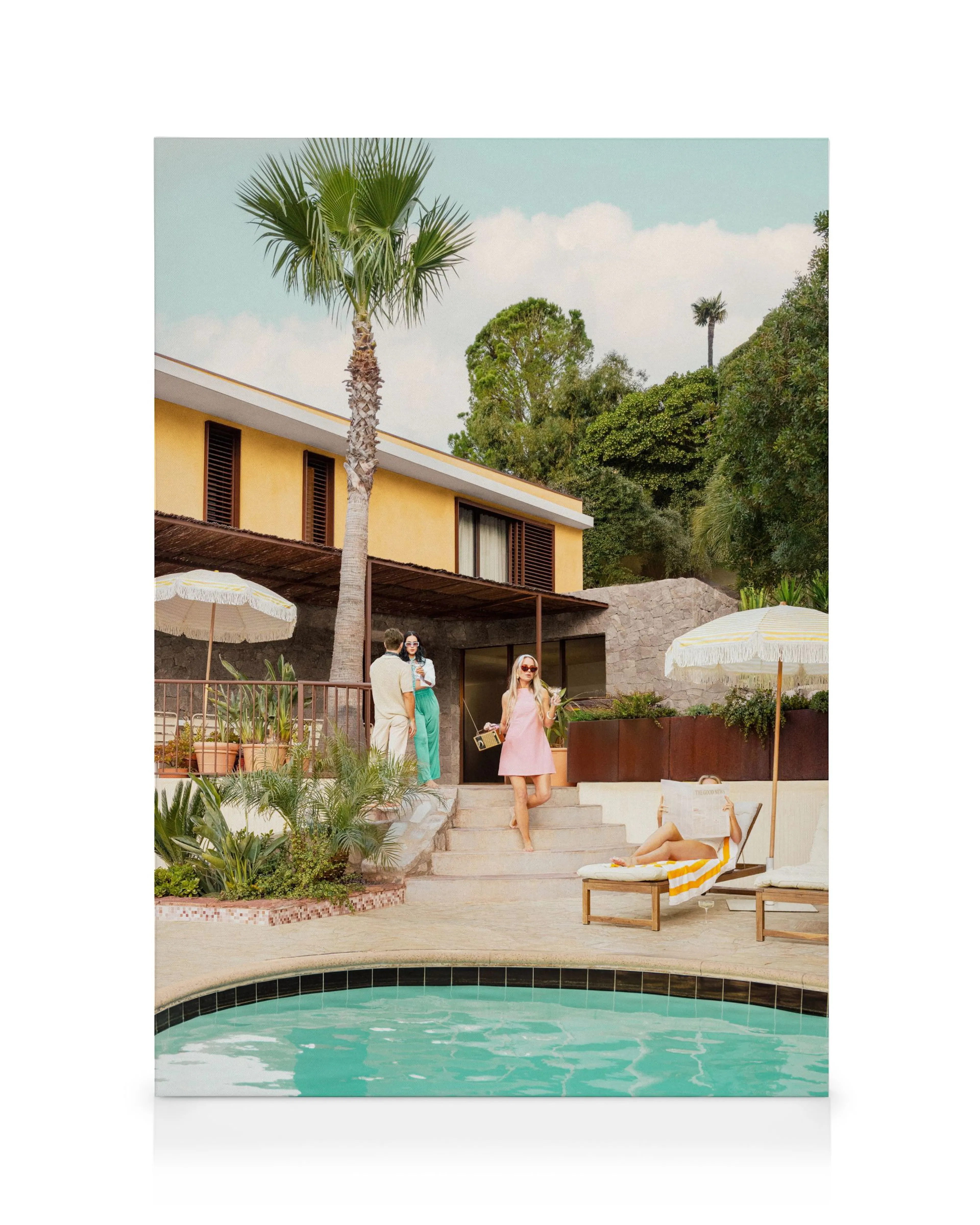 Poolside Society Obraz na plátně 0