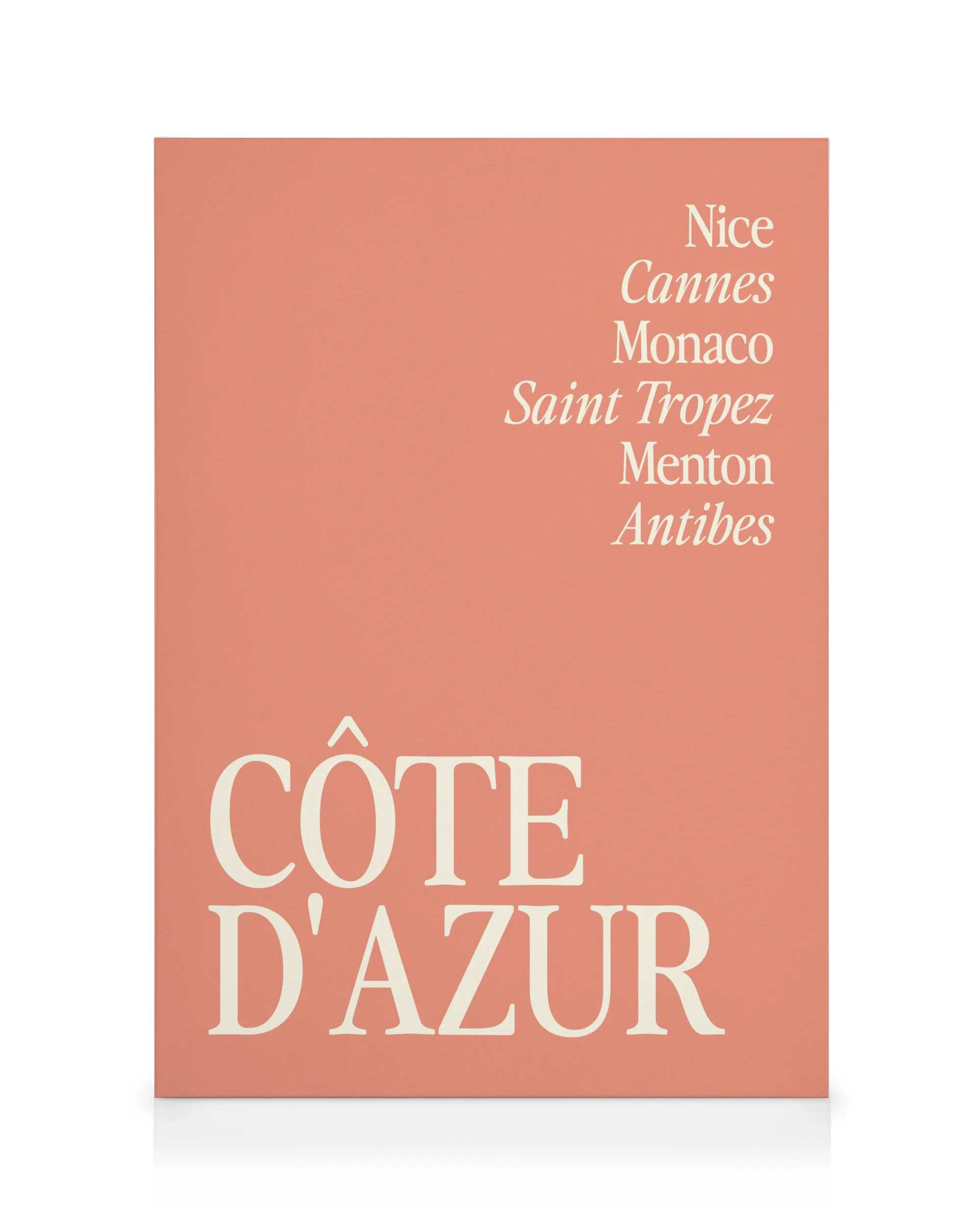 Côte d'Azur Obraz na plátně 0