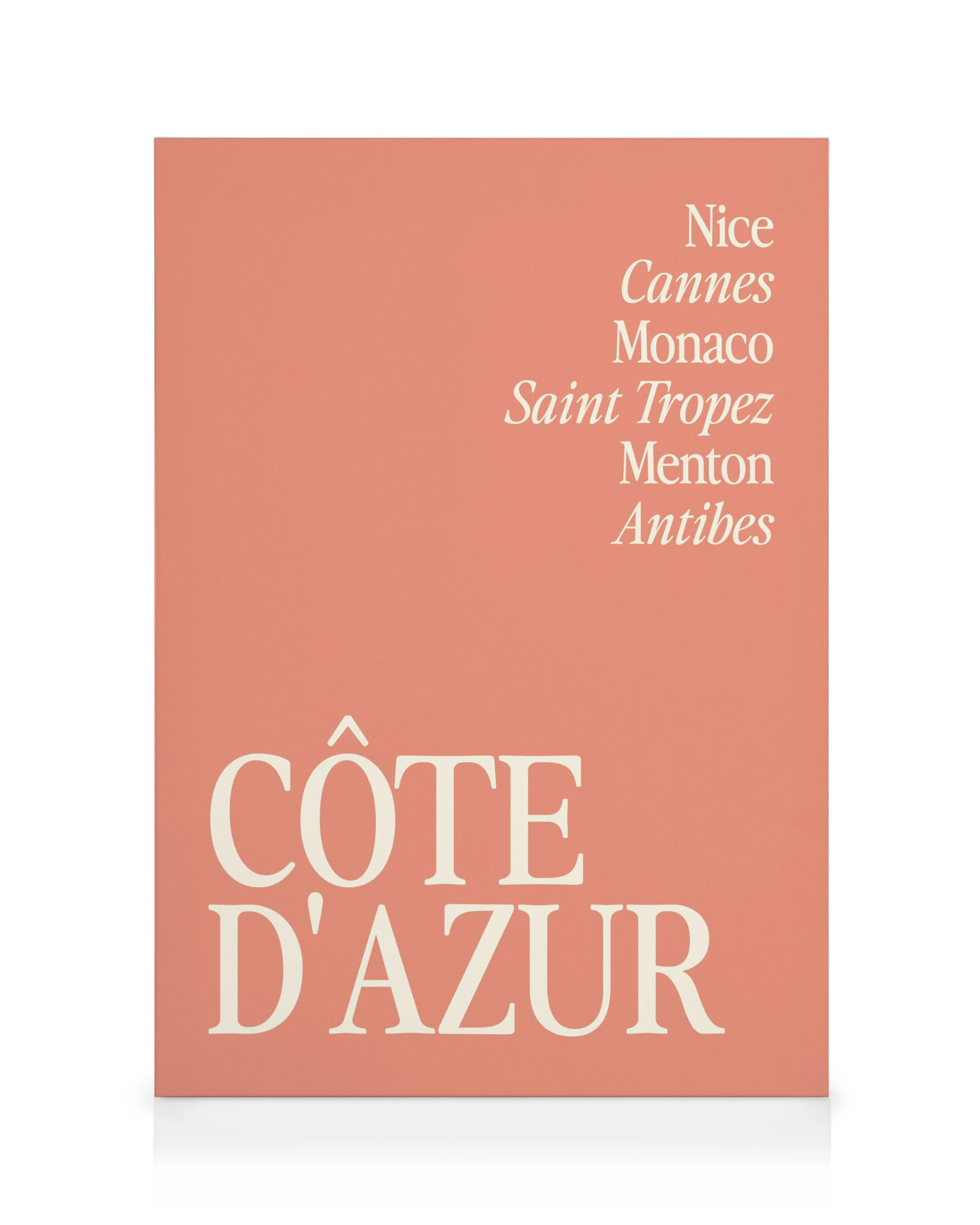 Côte d'Azur Obraz na plátně 0