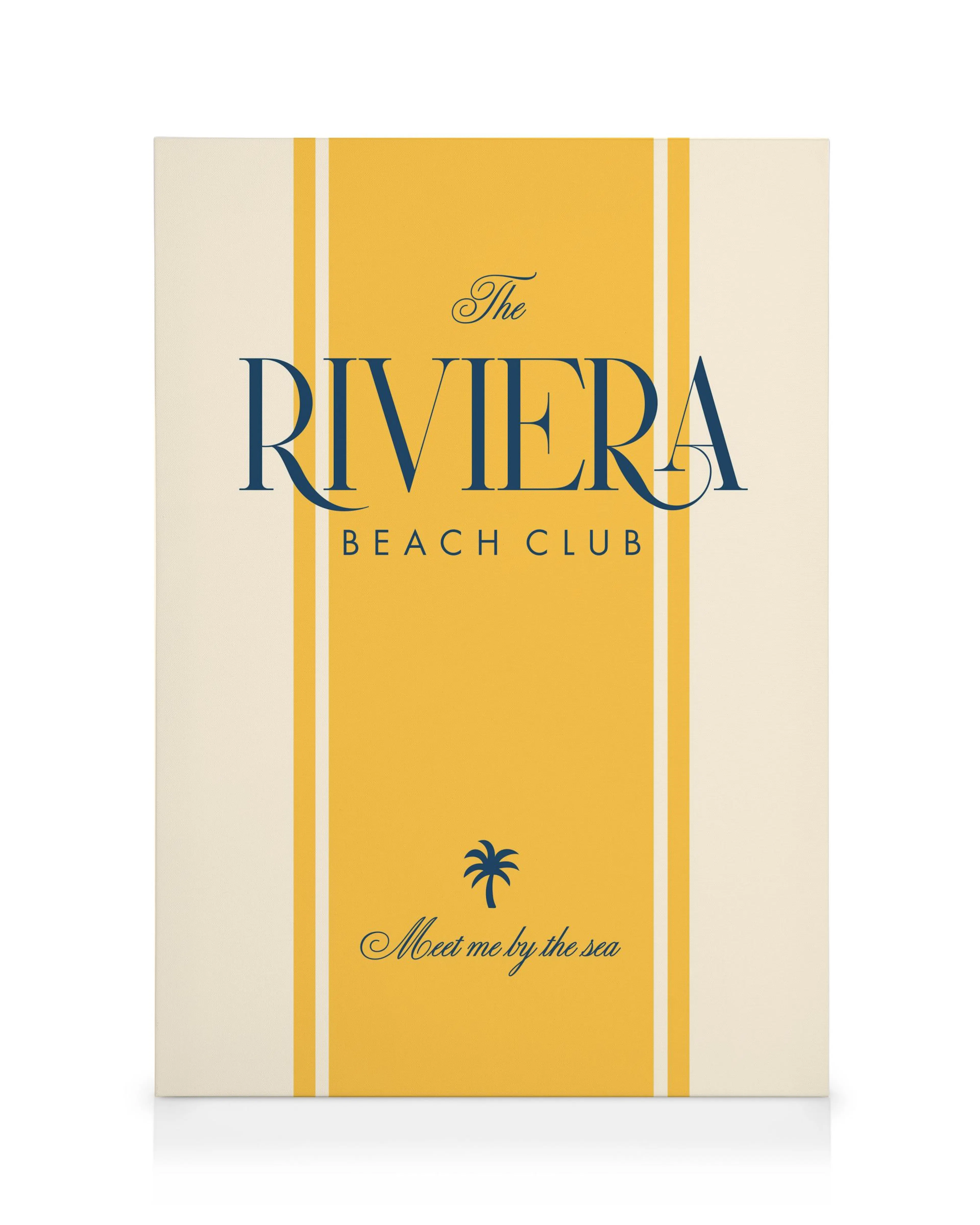 The Riviera Beach Club Obraz na plátně 0