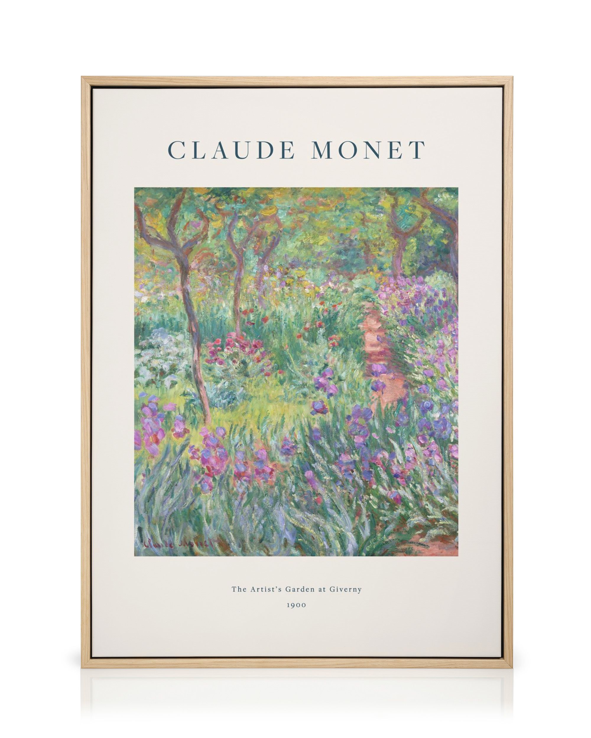 Monet - The Artist's Garden at Giverny Canvas print