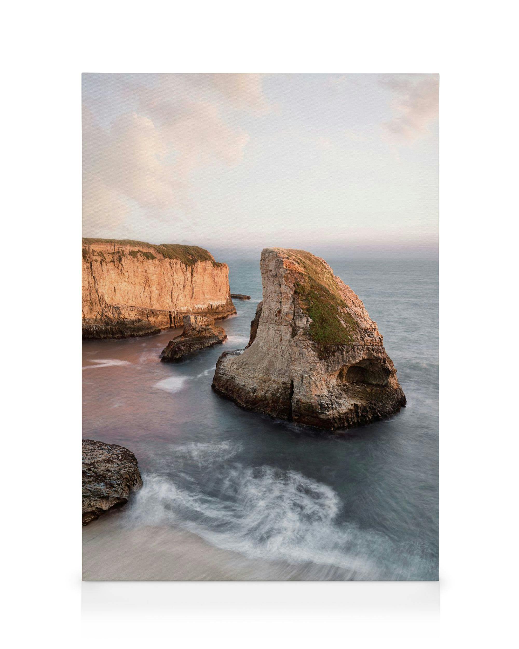 Canvas Prints Shark Fin Cove Canvas print (50x70 cm - Oak Frame)
