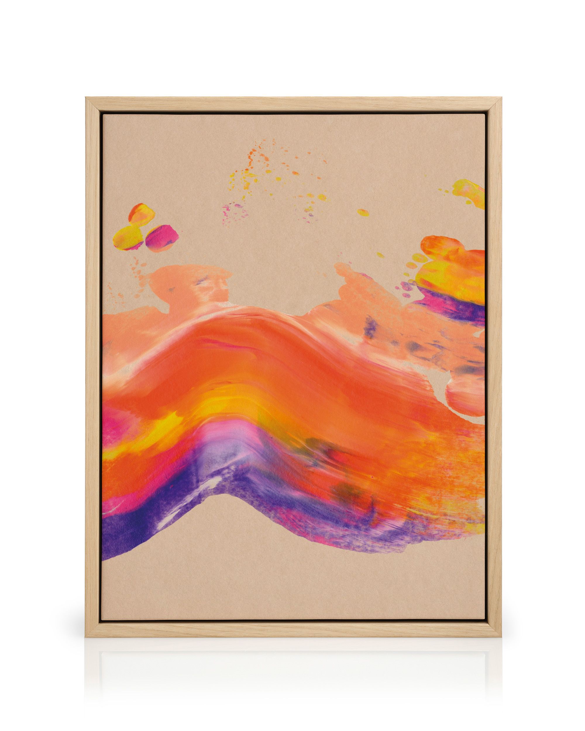 Sunset Stroke No2 Canvas print