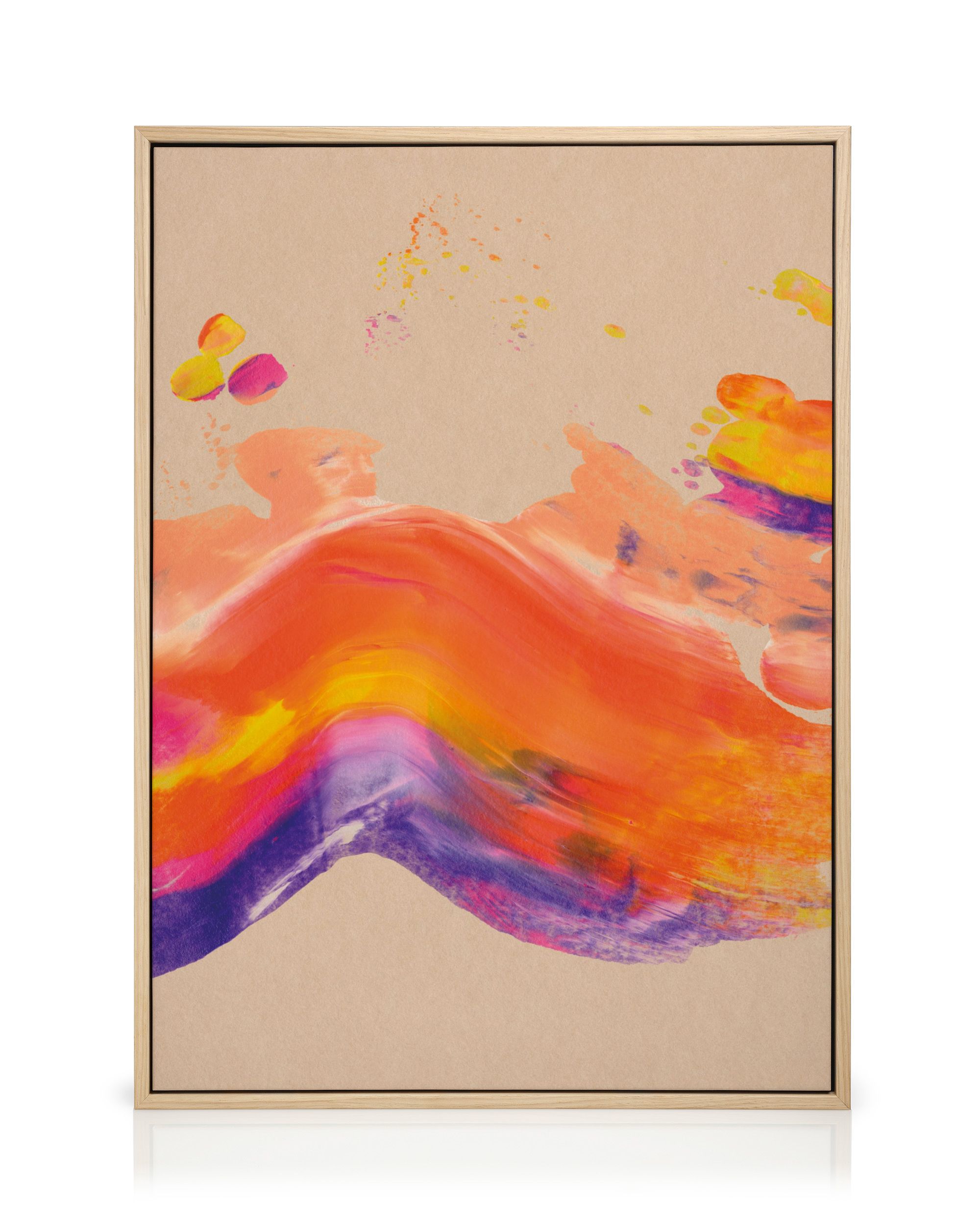 Sunset Stroke No2 Canvas print
