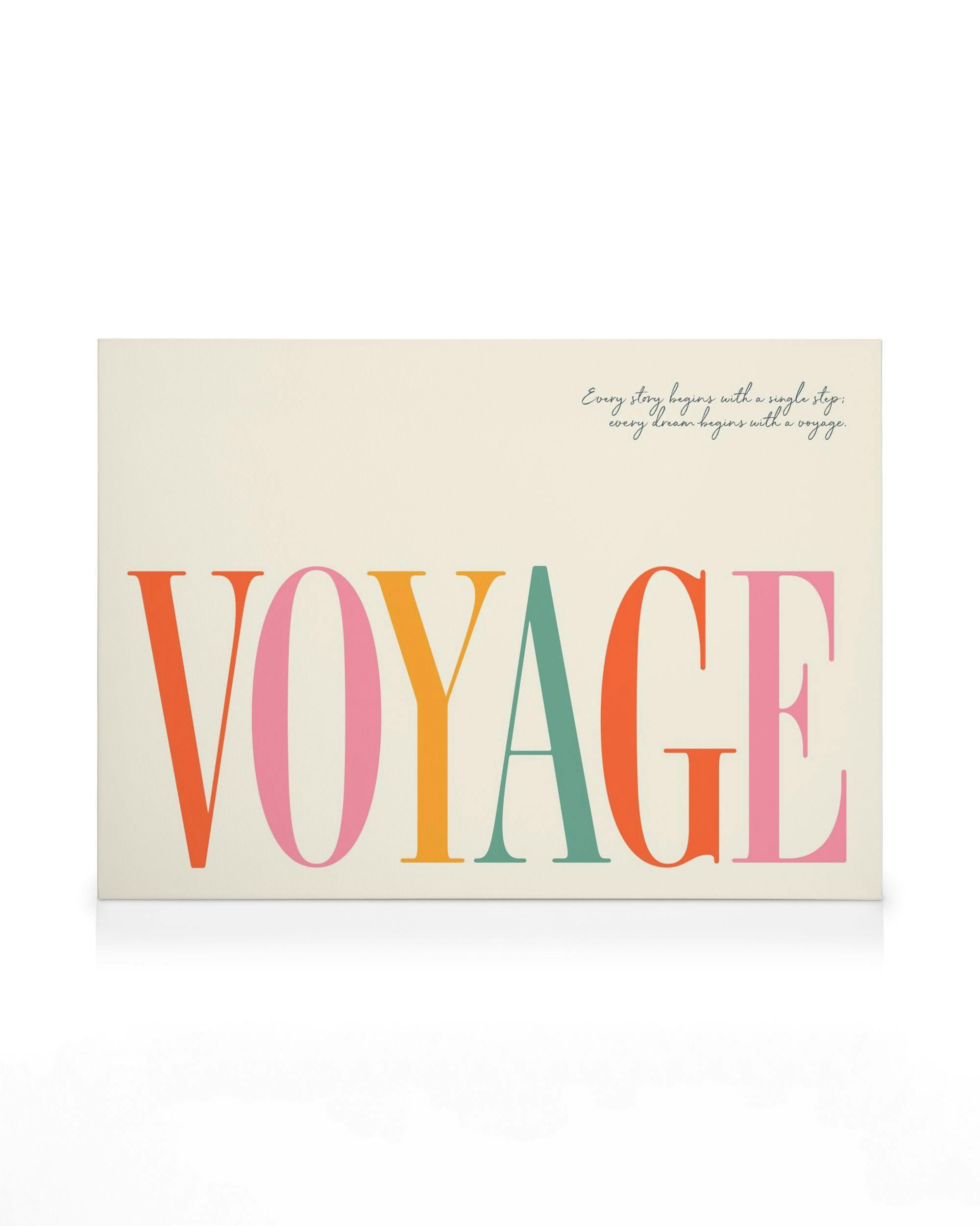Voyage Canvas (70x100 cm - Fotokaders zwart)