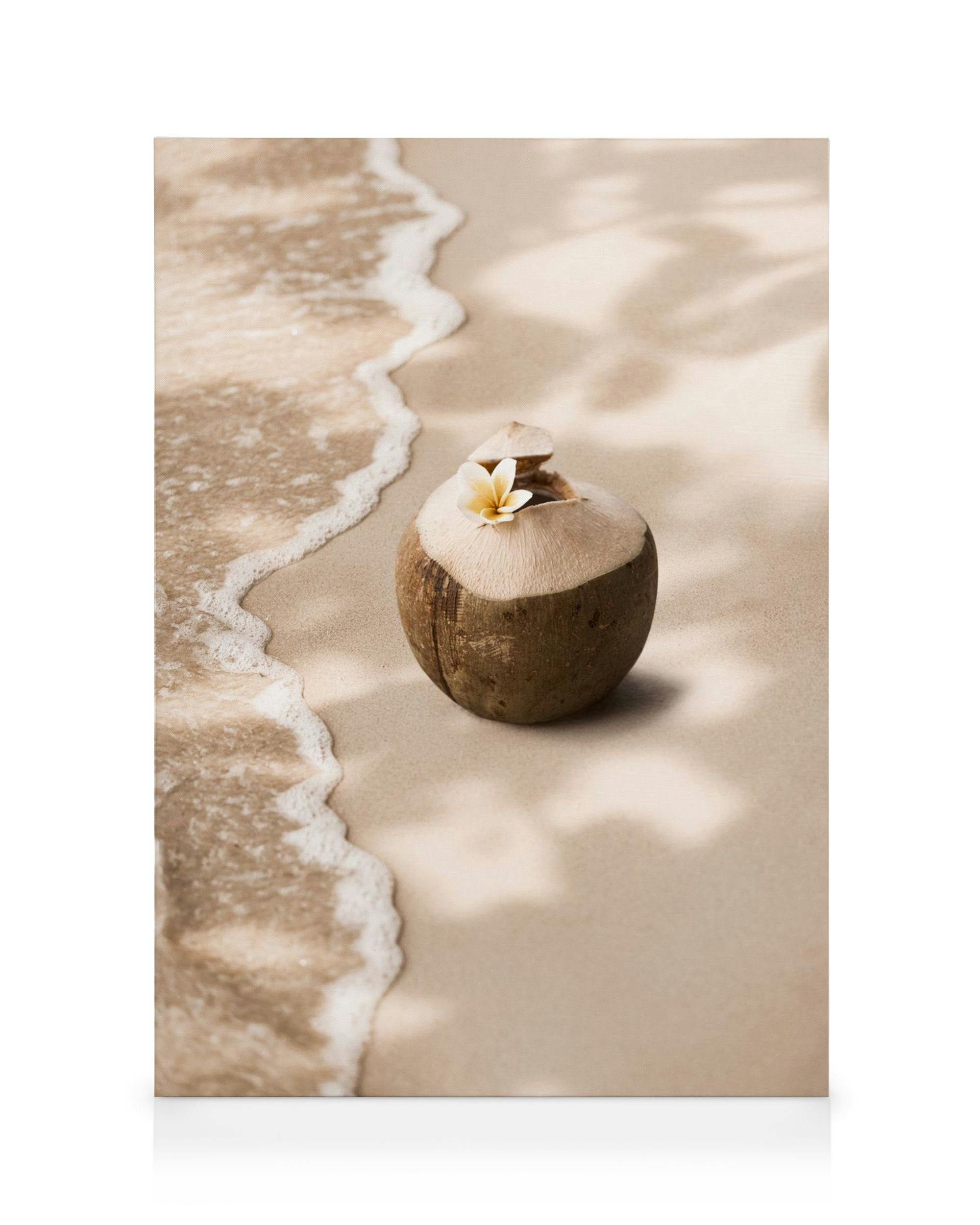 Coconut Breeze Toile (70x100 cm) - Nature par Desenio