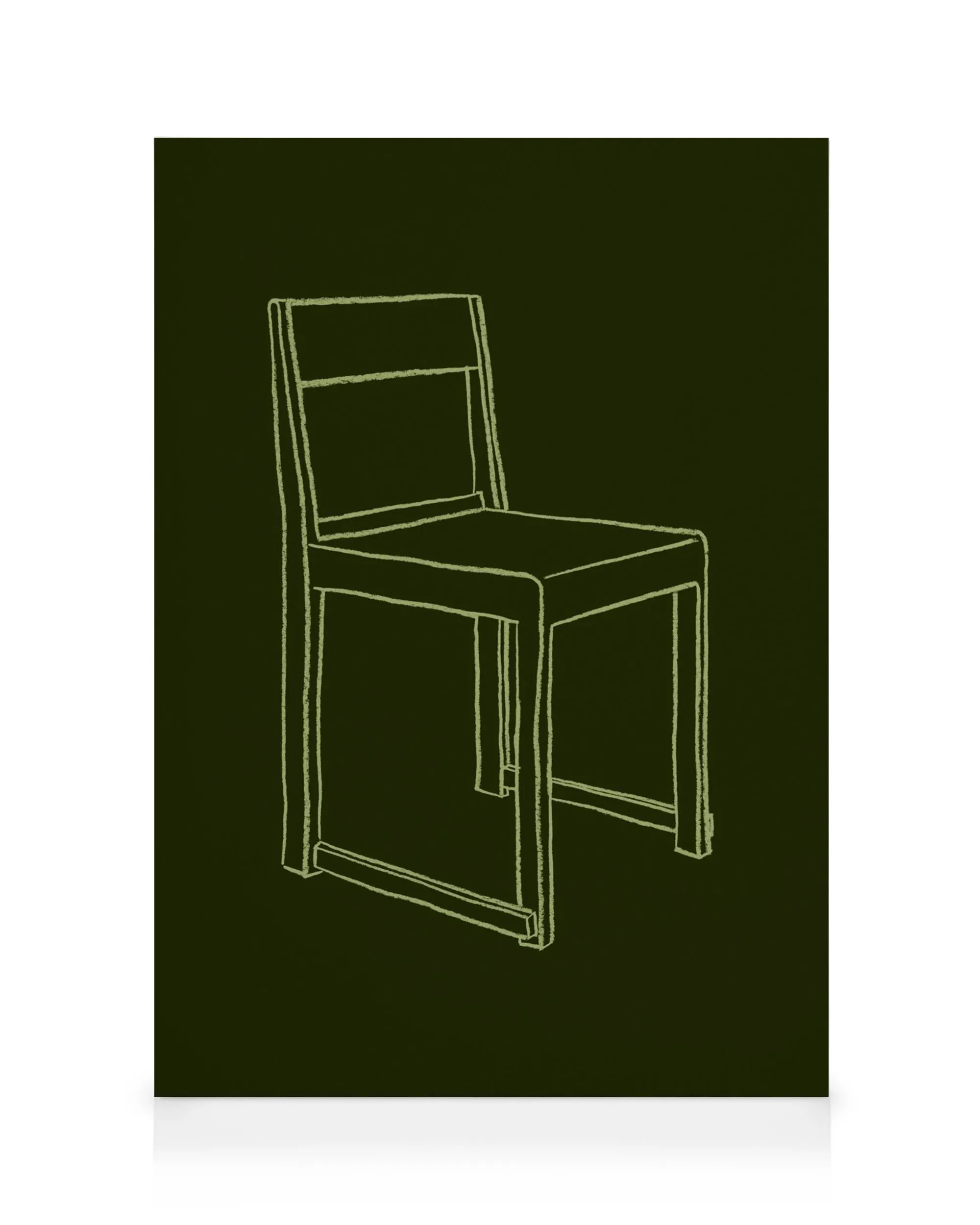 Chair Illustration Lienzo 0
