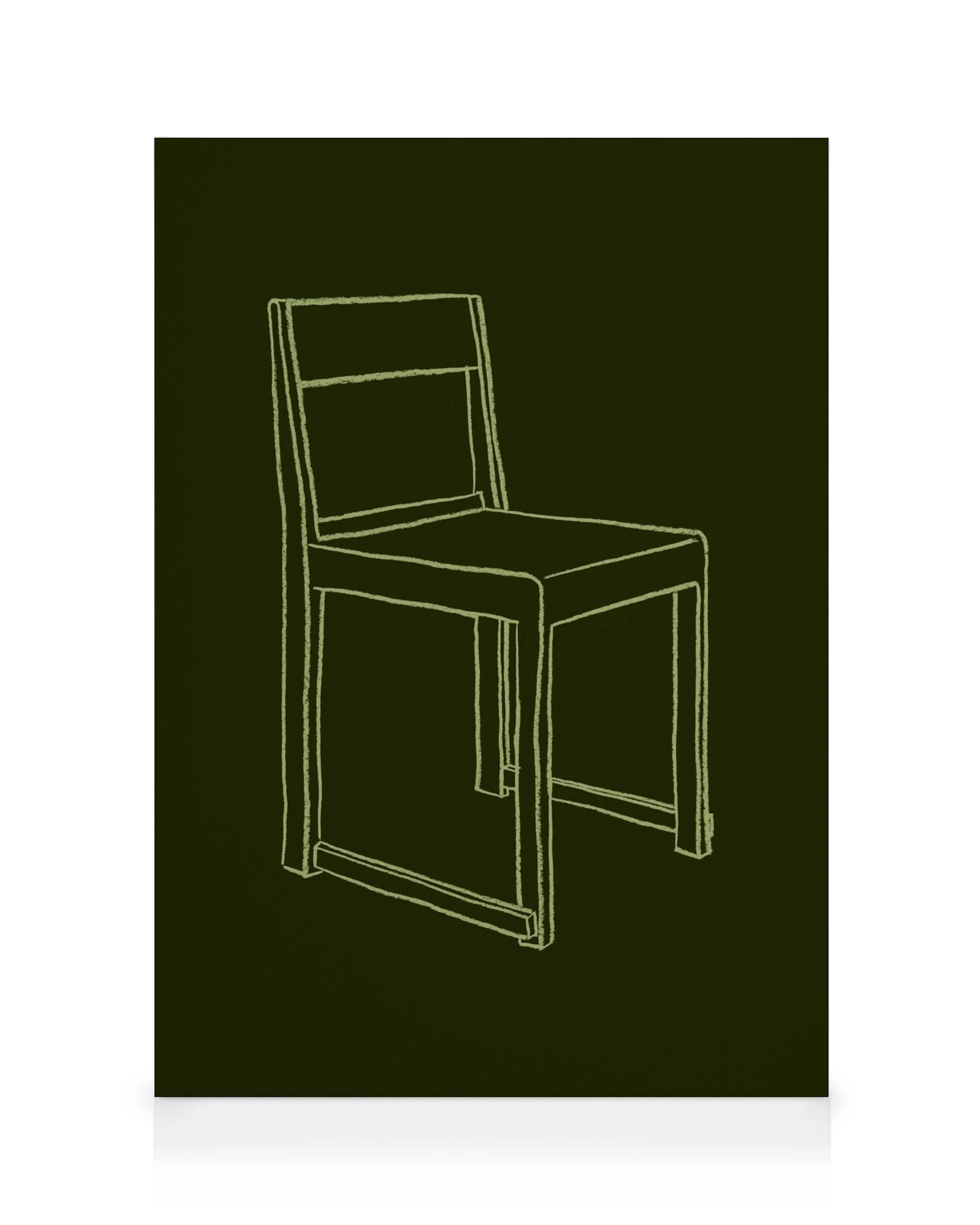 Chair Illustration Lienzo 0