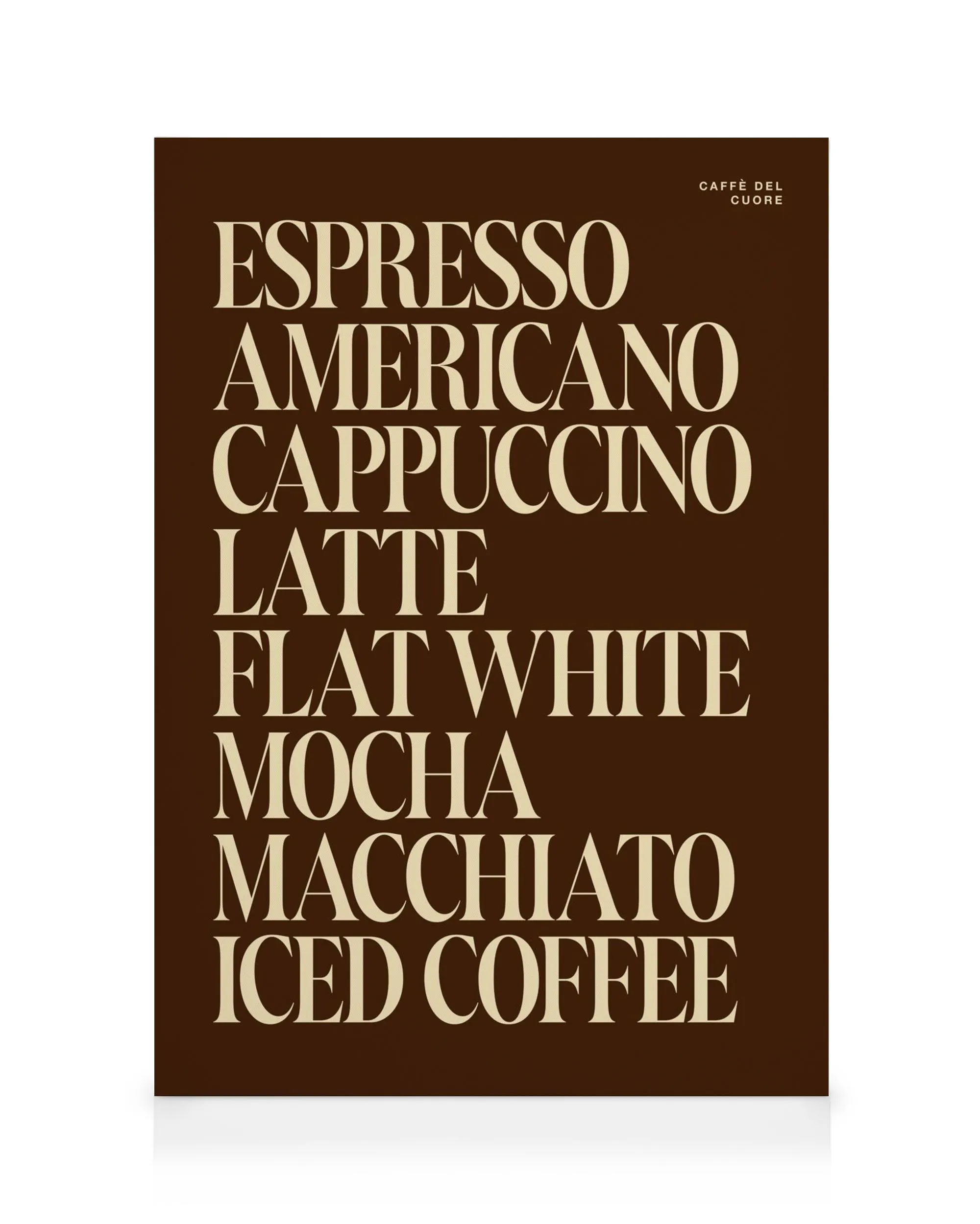 Caffè del Cuore Leinwandbild 0