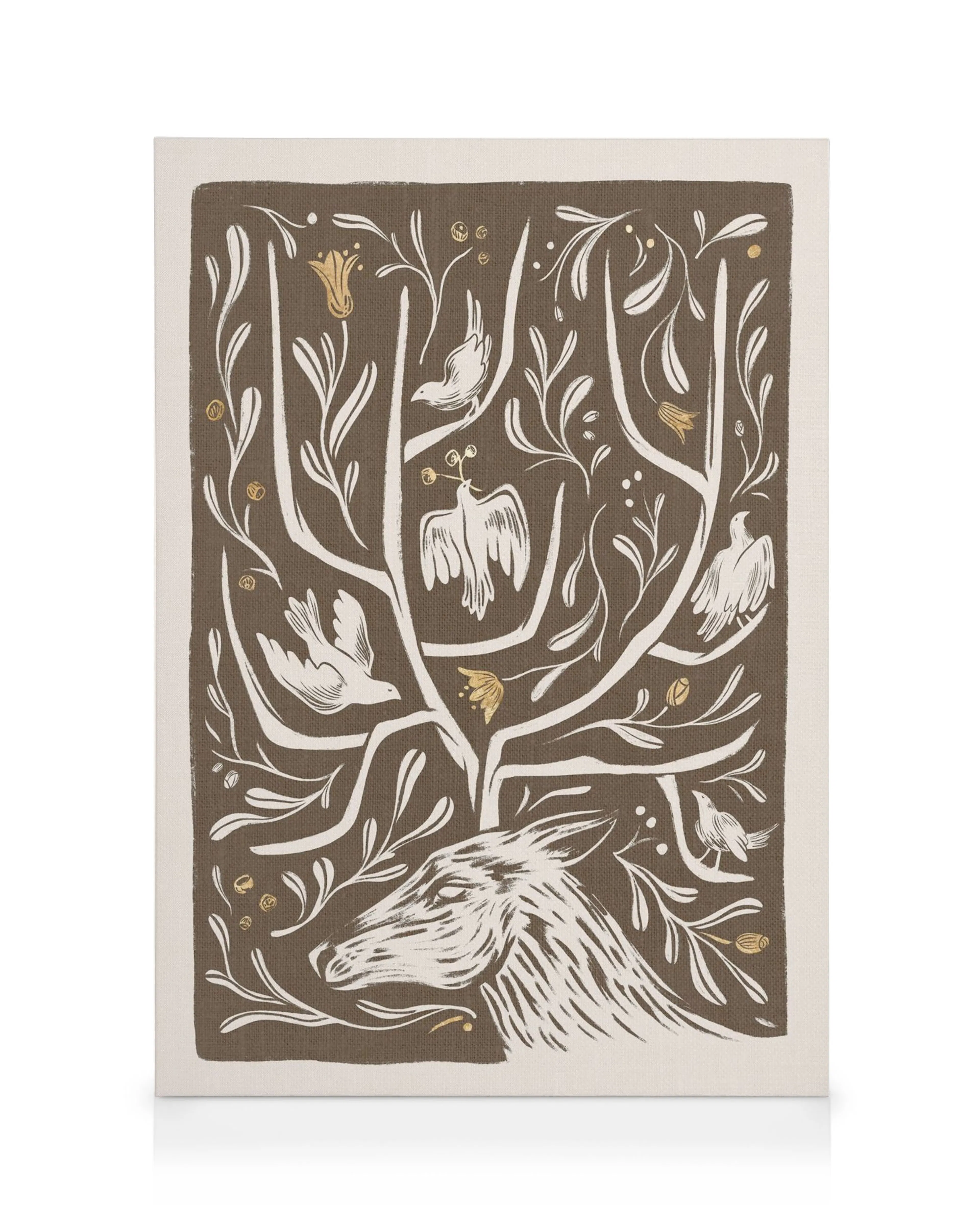 Antler Garden Canvas print 0