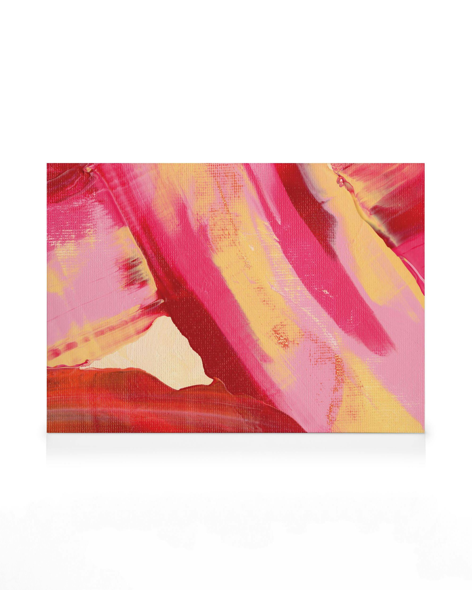 Canvas Prints Sorbet Soleil Canvas print (70x100 cm - Oak Frame)