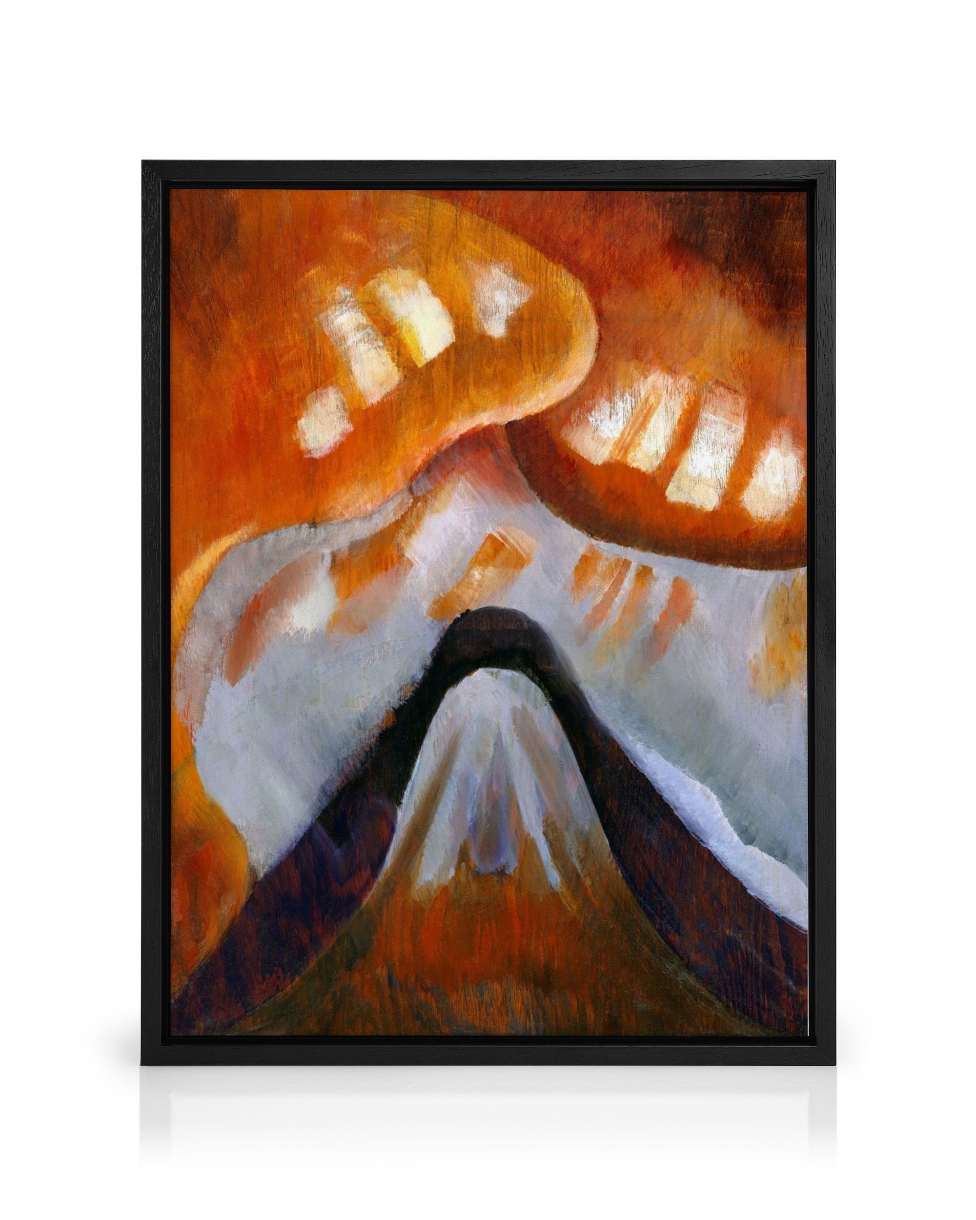 Dove、Lake Afternoon、希少画集画、新品額付 Arthur Dove Mountain and Sky Canvas Print – Abstract Art Poster
