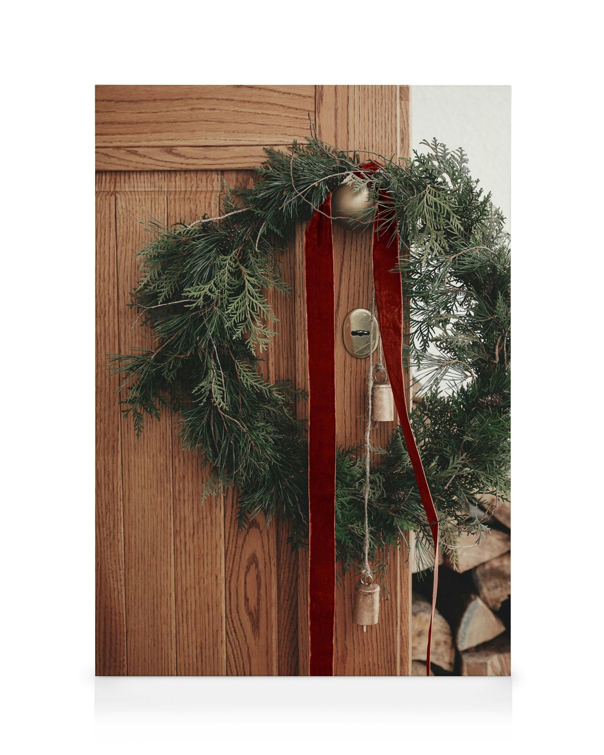 Rustic Wreath Lerret (30x40 cm)