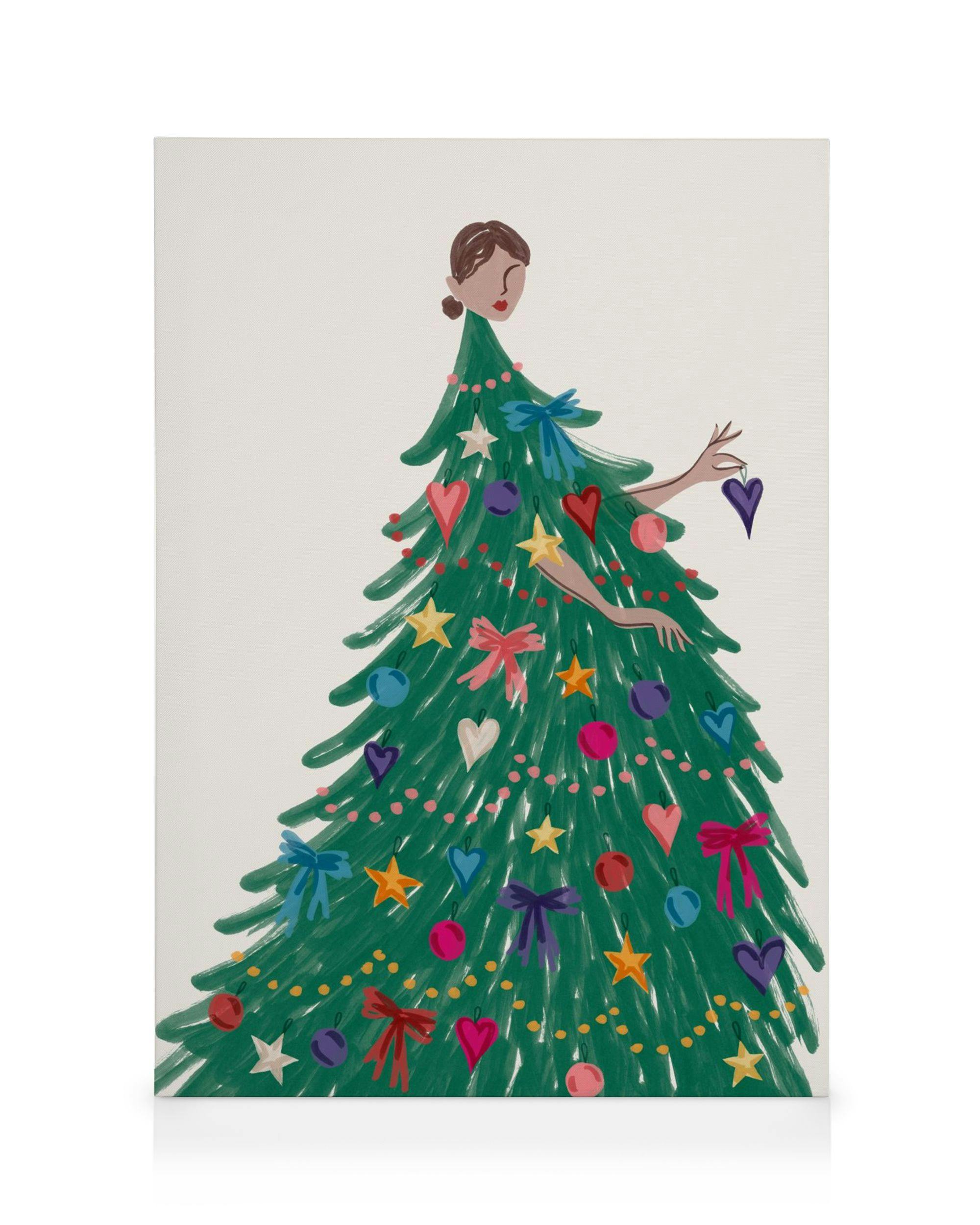 Dress for the Holidays Canvas (100x140 cm)