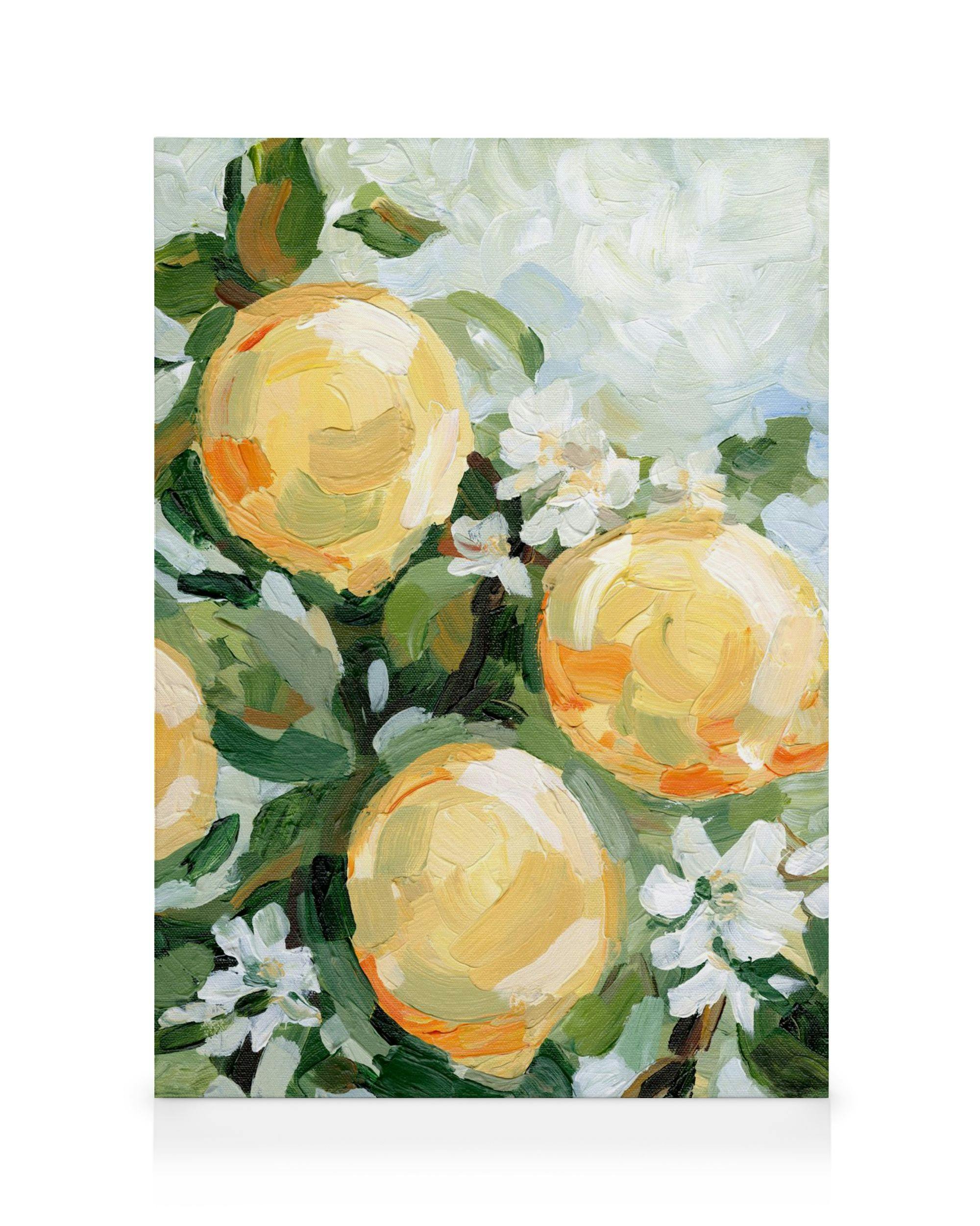 Canvas Prints Make Lemonade Canvas print (30x40 cm - Black Frame)