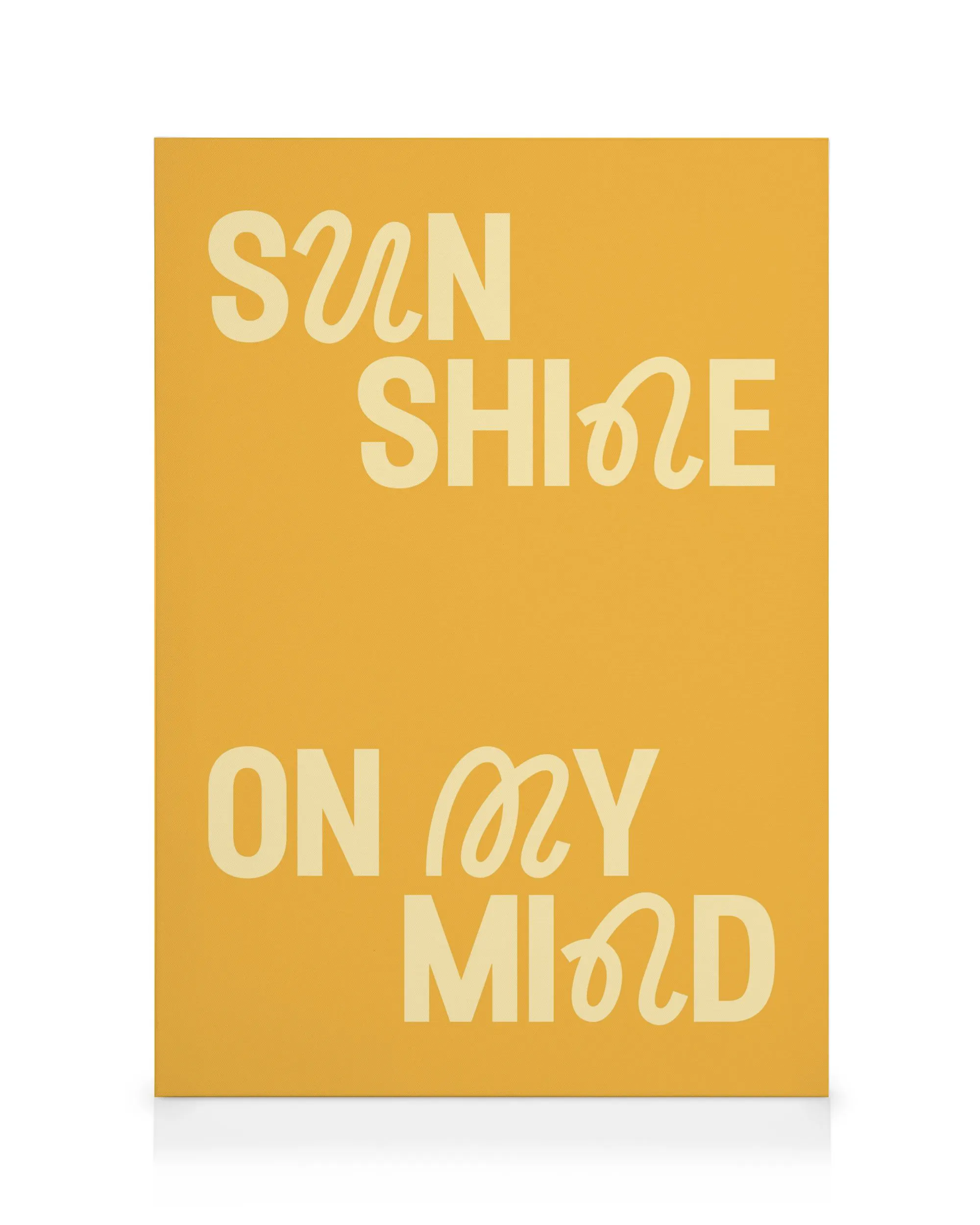 Sunshine on My Mind Stampa su Tela 0