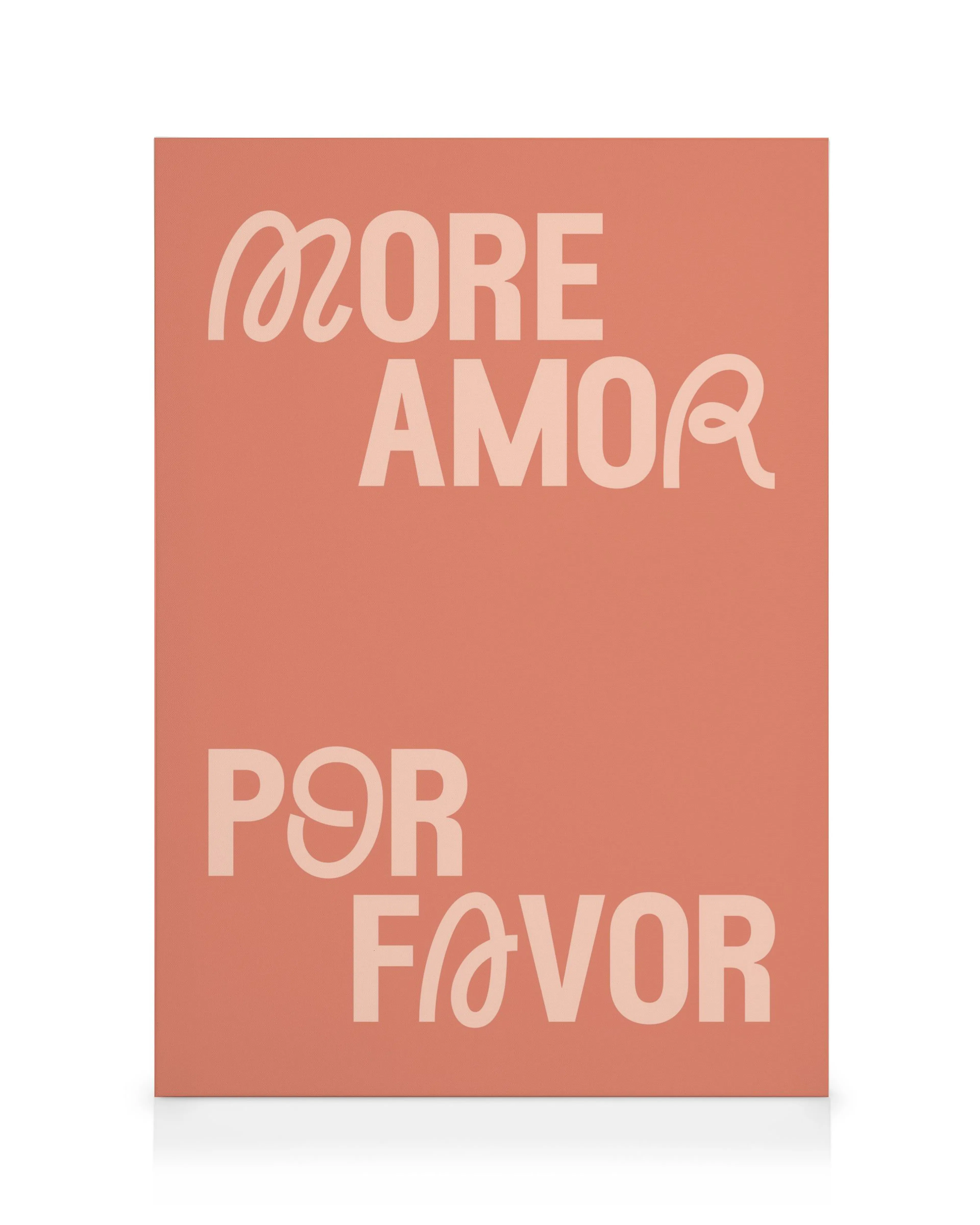 Mor Amor Por Favor Lienzo 0