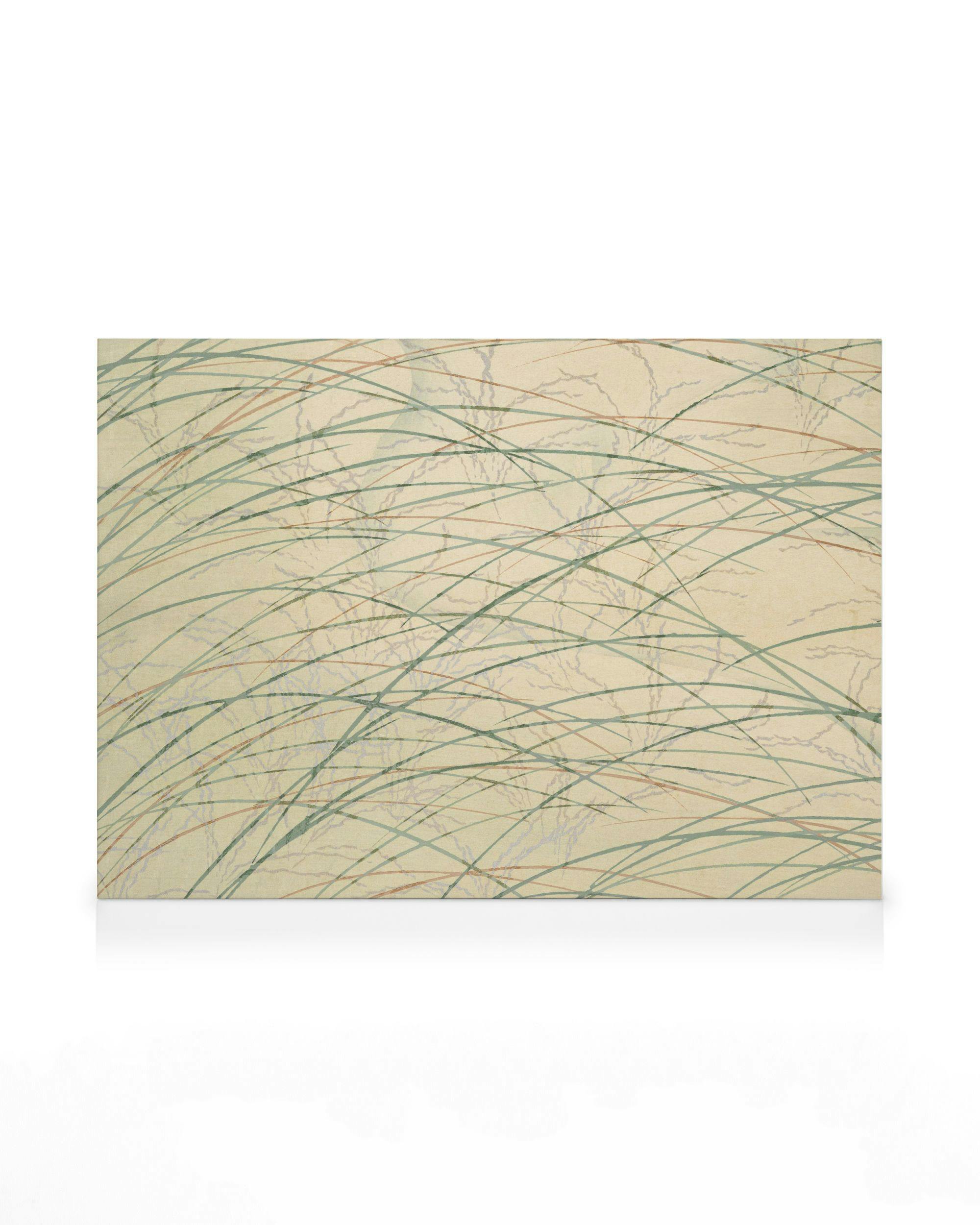 Canvas Prints Kamisaka Sekka - A Thousand Grasses Pl.17 Canvas print (50x70 cm - Oak Frame)