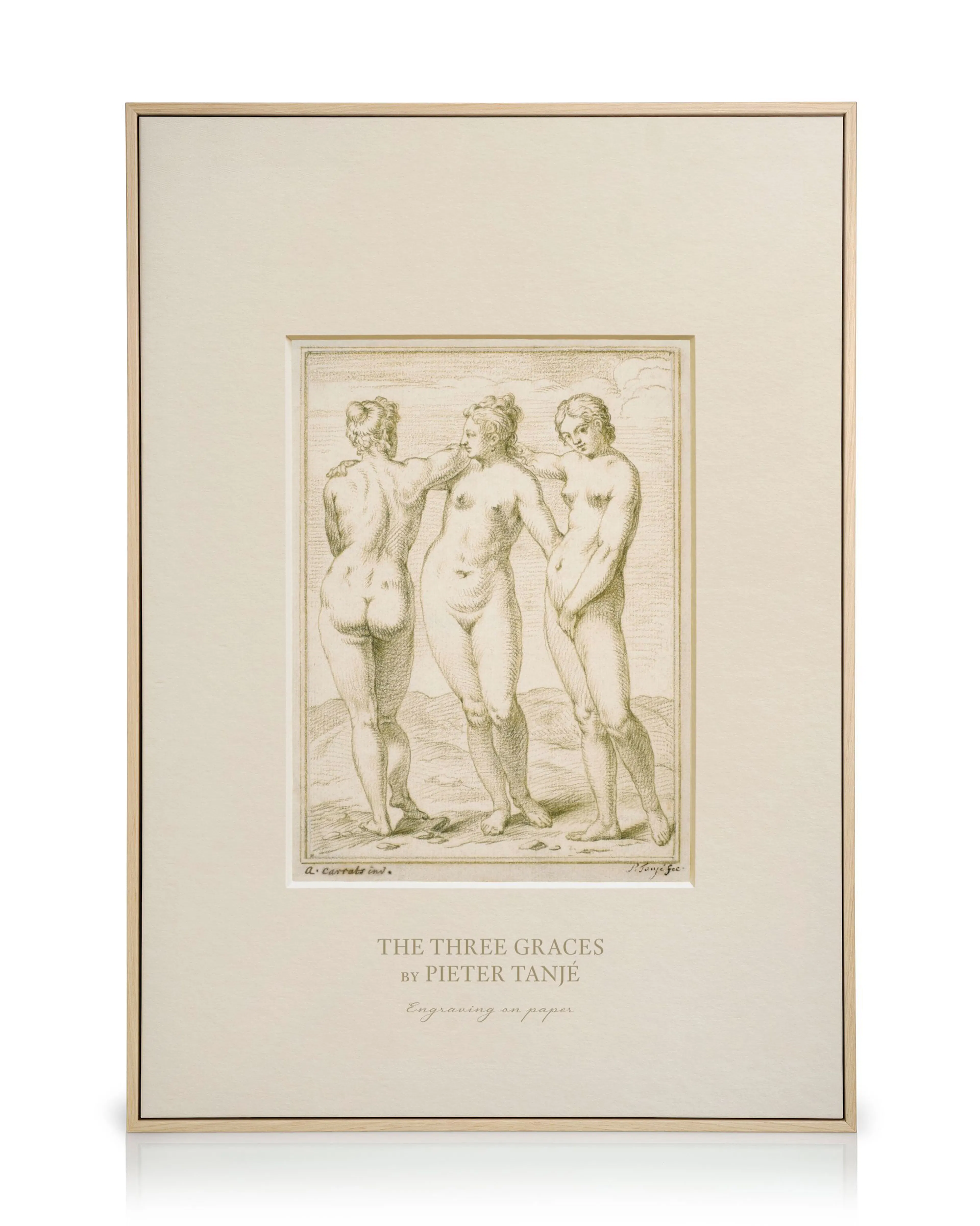 The Three Graces Stampa su Tela 0