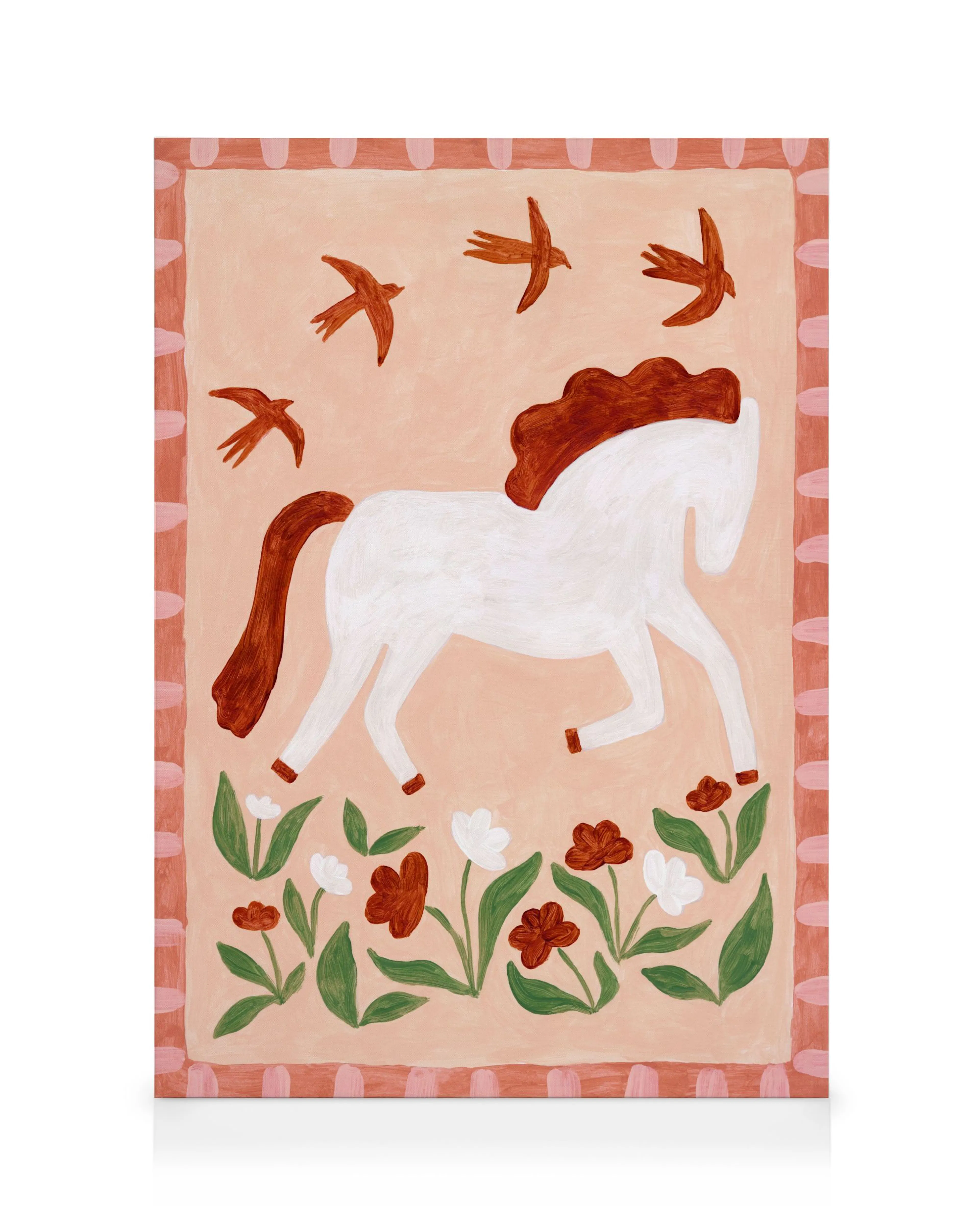 Hoofs and Flowers Lienzo 0