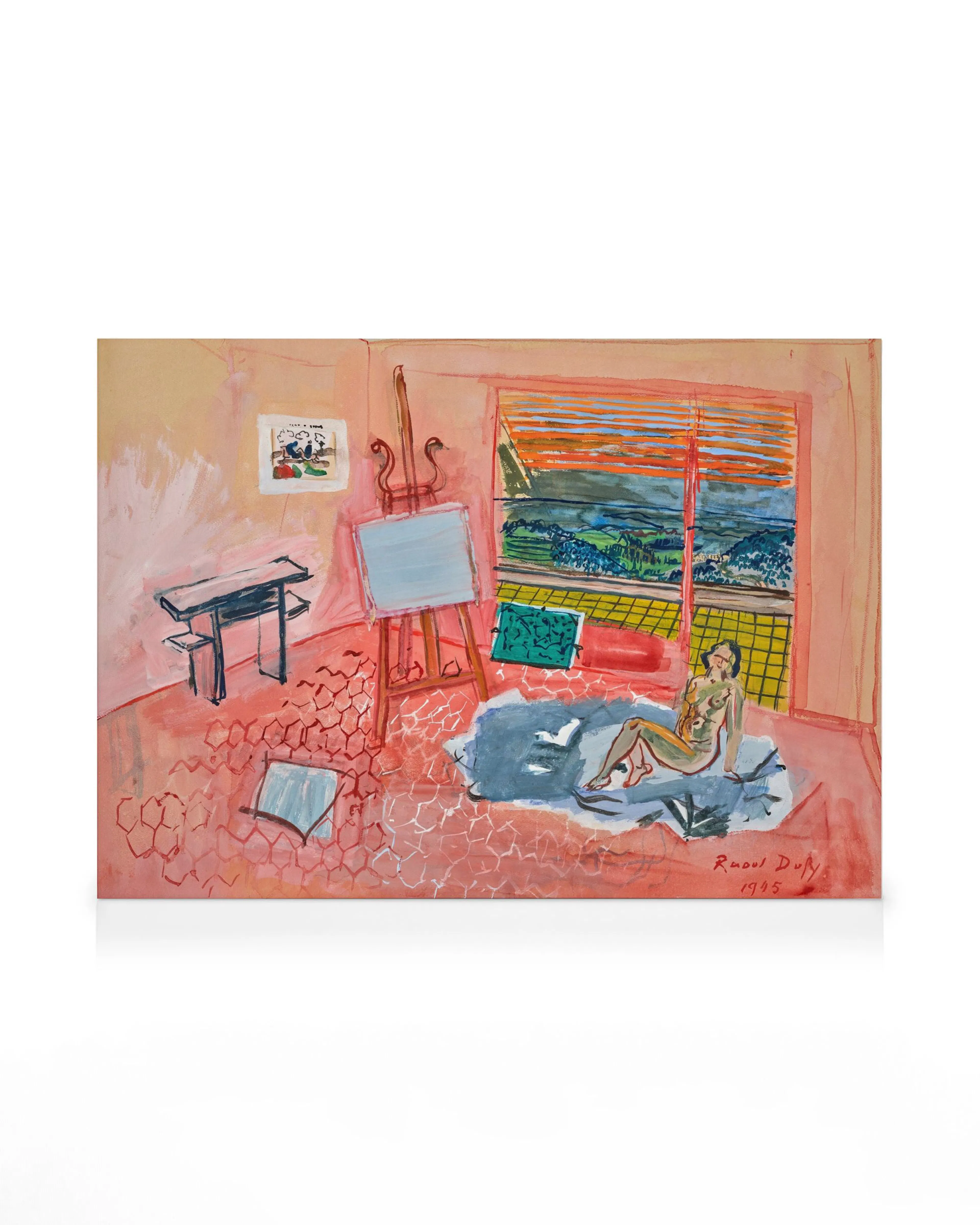 Raoul Dufy - Nude in the Red Studio Lienzo 0