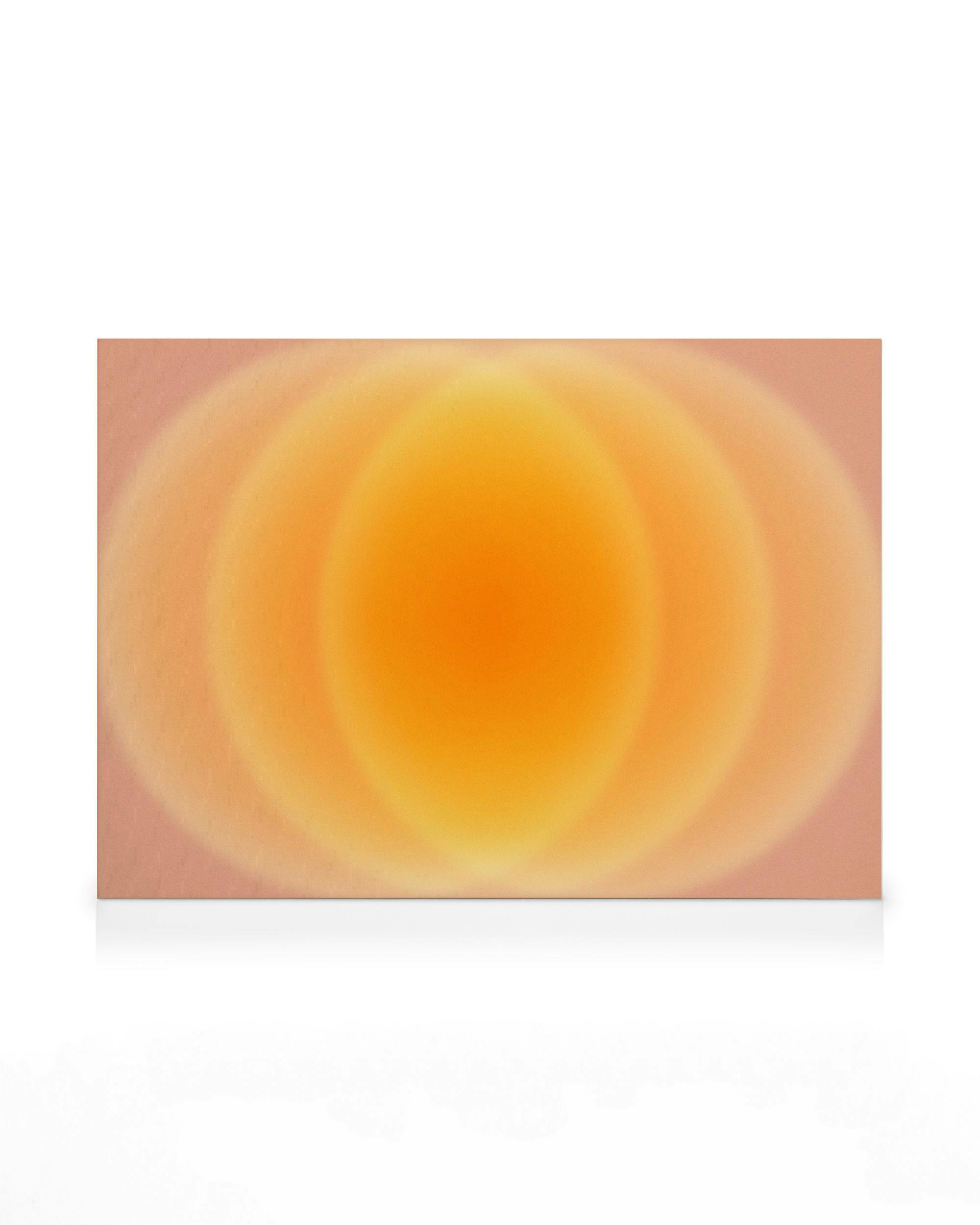 Canvas Prints Soft Halo Canvas print (70x100 cm - Black Frame)