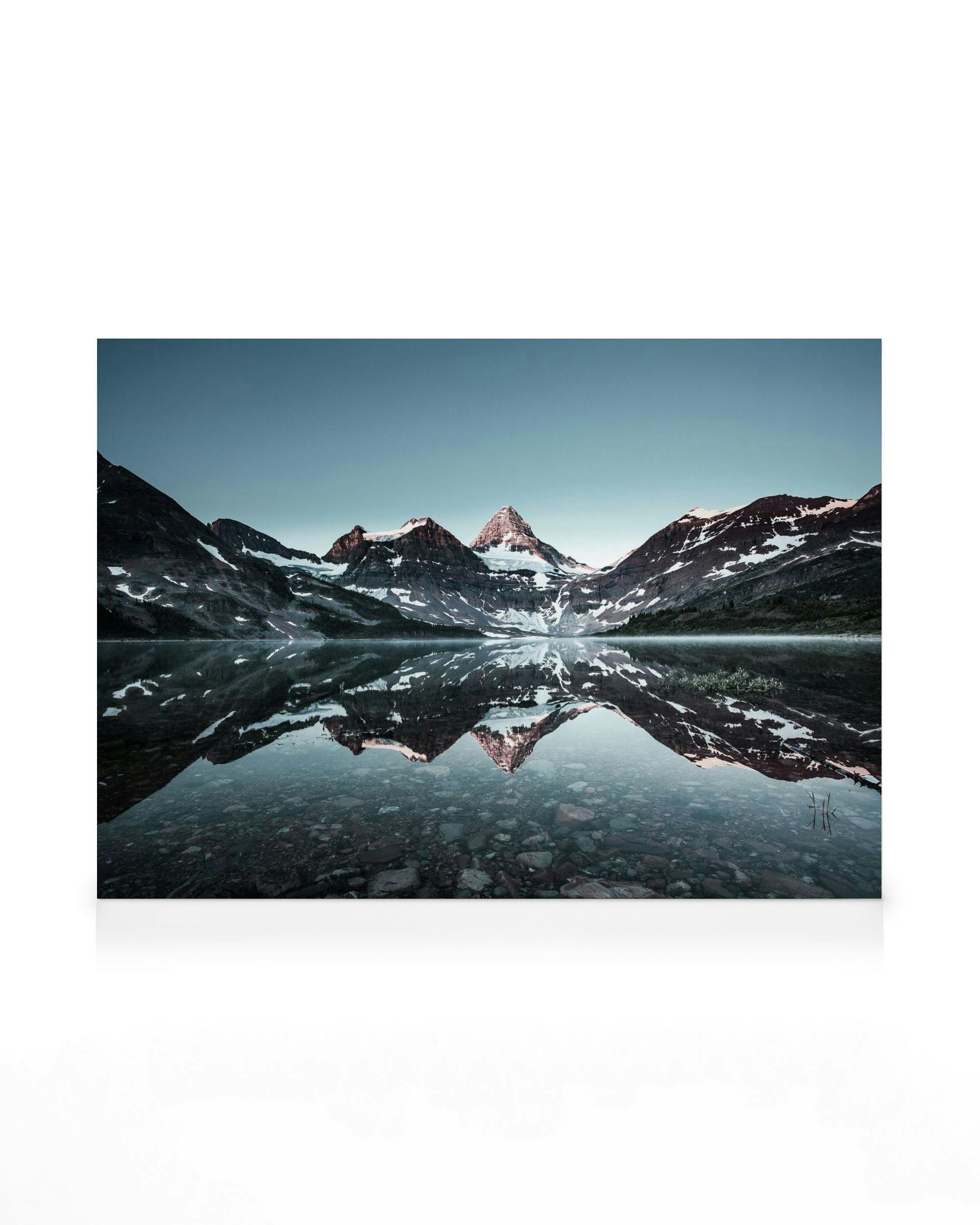 Canvas Prints Mountain Reflection, Canvas print (30x40 cm)