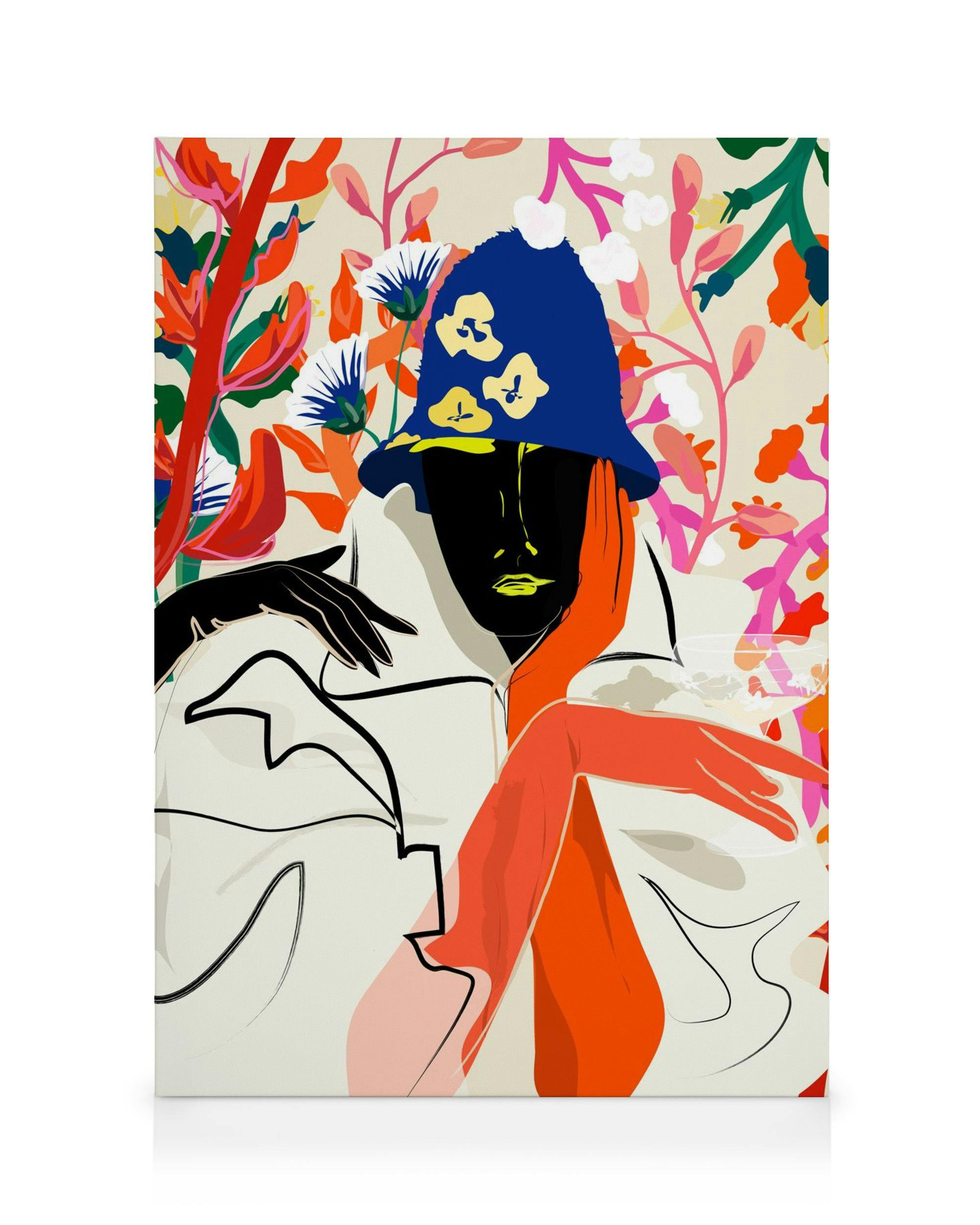 Canvas Prints Rachel Joanis - Long Day Canvas print (30x40 cm)