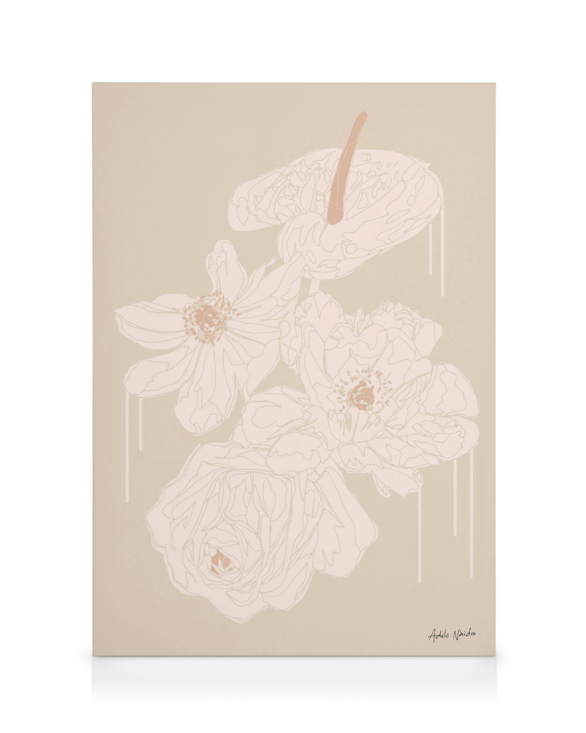 Adele Naidoo - Capri Stampa su Tela (50x70 cm - Cornice in nero)- Artisti in evidenza