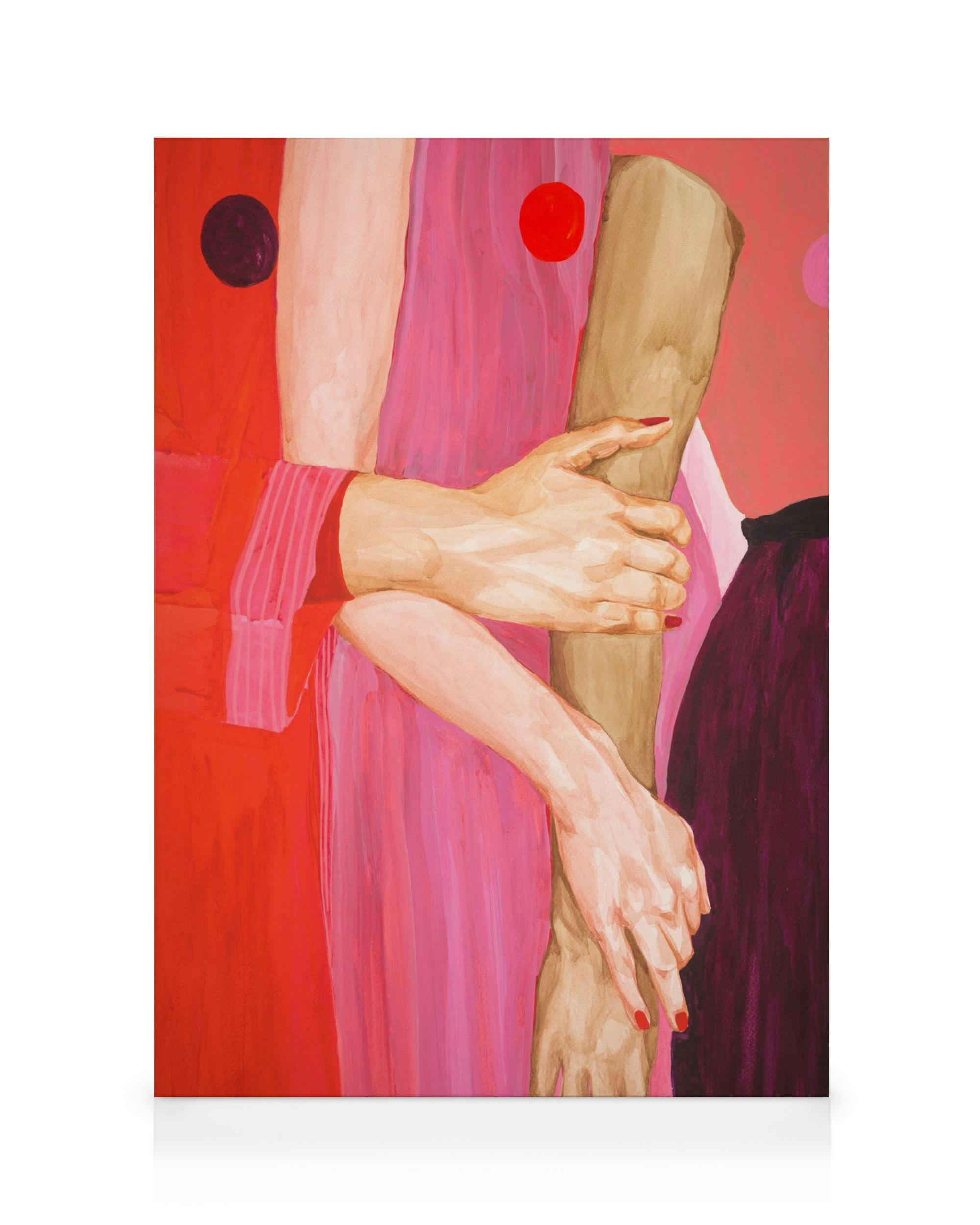 Sophia Novosel - It's About Us Toile (30x40 cm - Cadre de chêne) Toiles