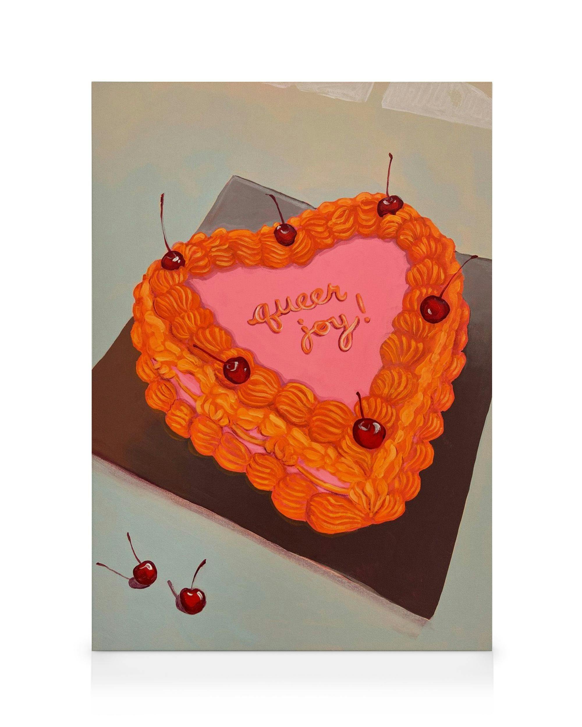 Canvas Prints Lindsey Cherek - Still Life for Another Birthday Canvas print (50x70 cm)