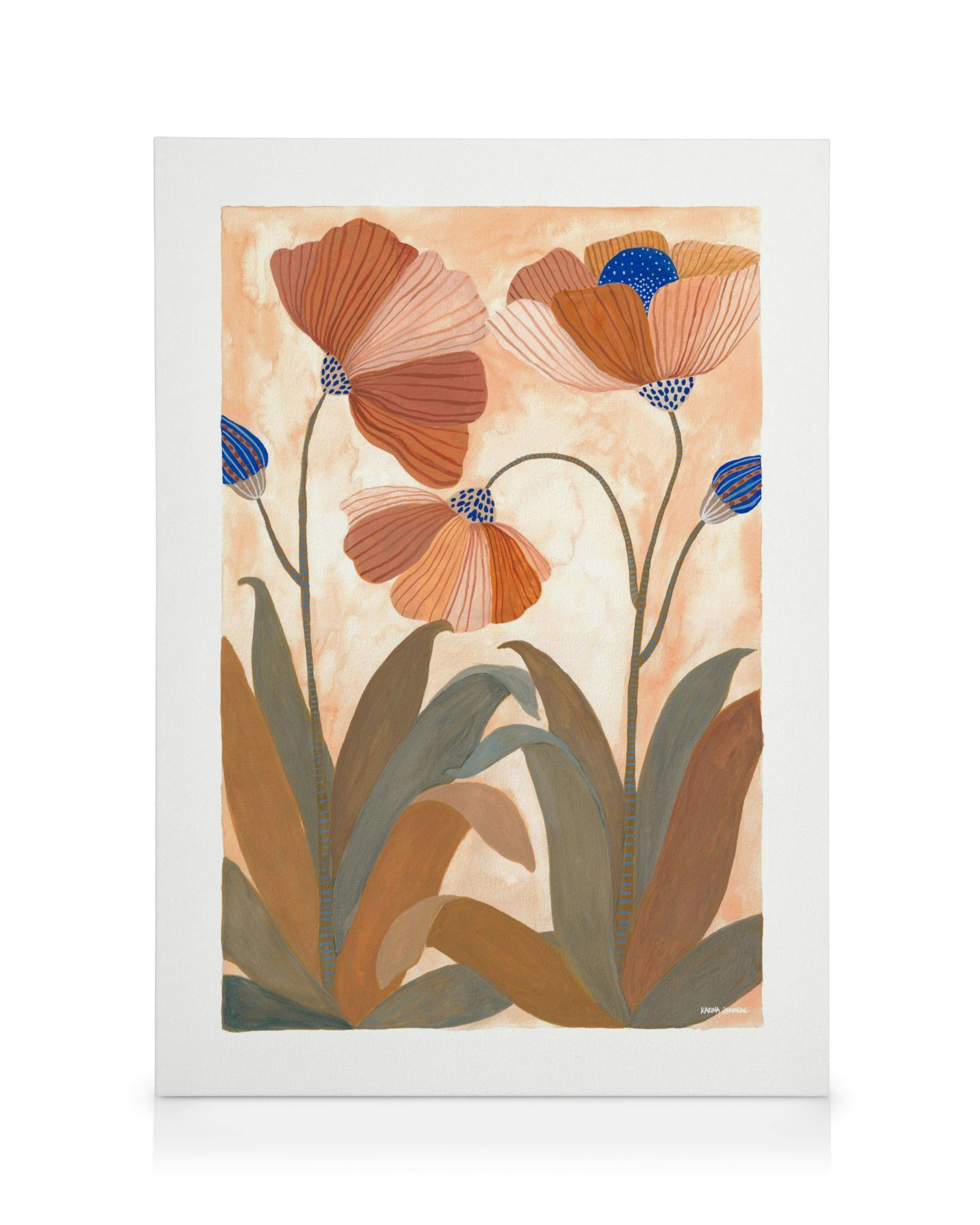 Canvas Prints Karina Jambrak - Growth Canvas print (50x70 cm - Oak Frame)