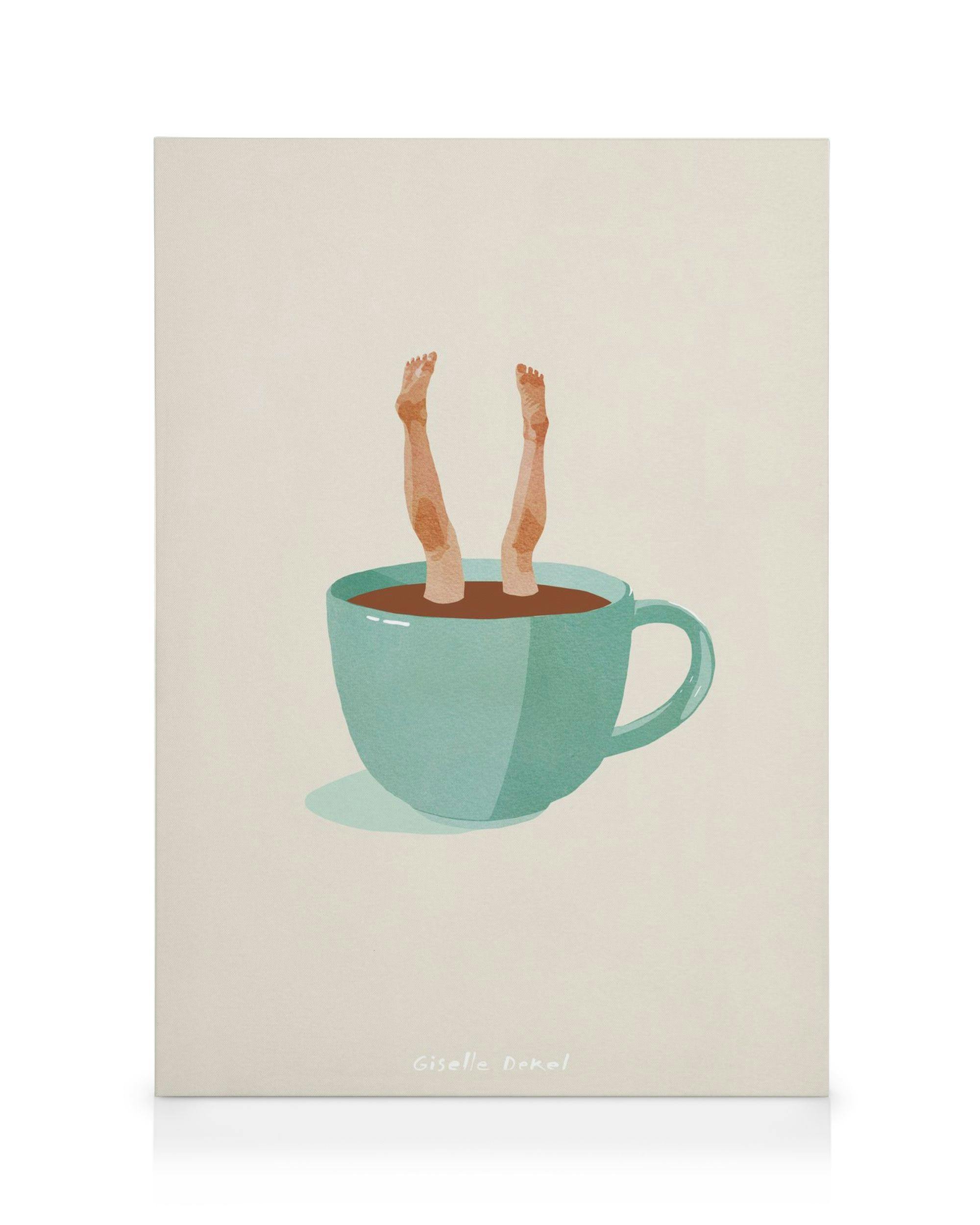 Canvas Prints Giselle Dekel - Going Deeper Canvas print (30x40 cm)