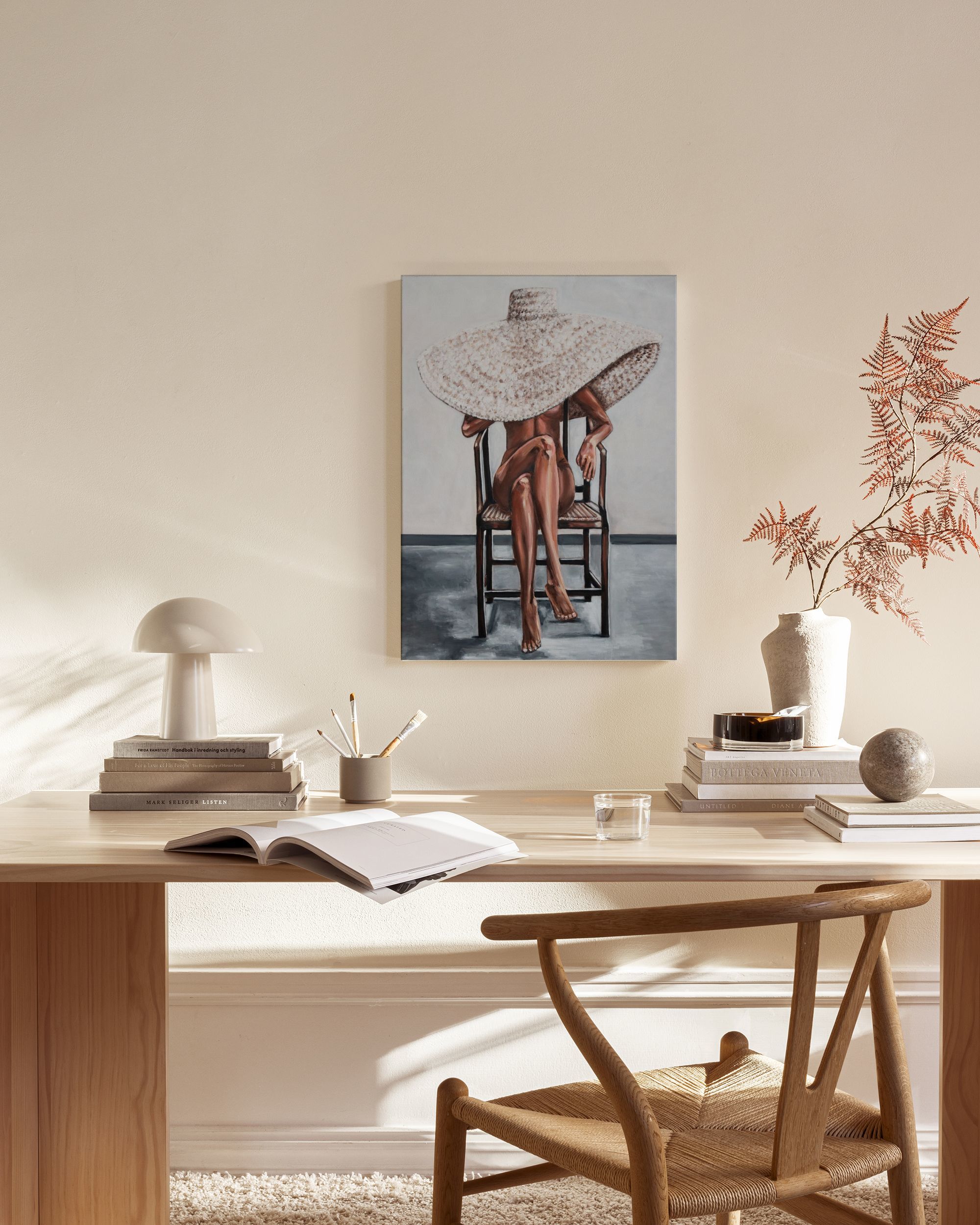 Sofia Larsson - Just Chillin' Canvas Art | Desenio EU