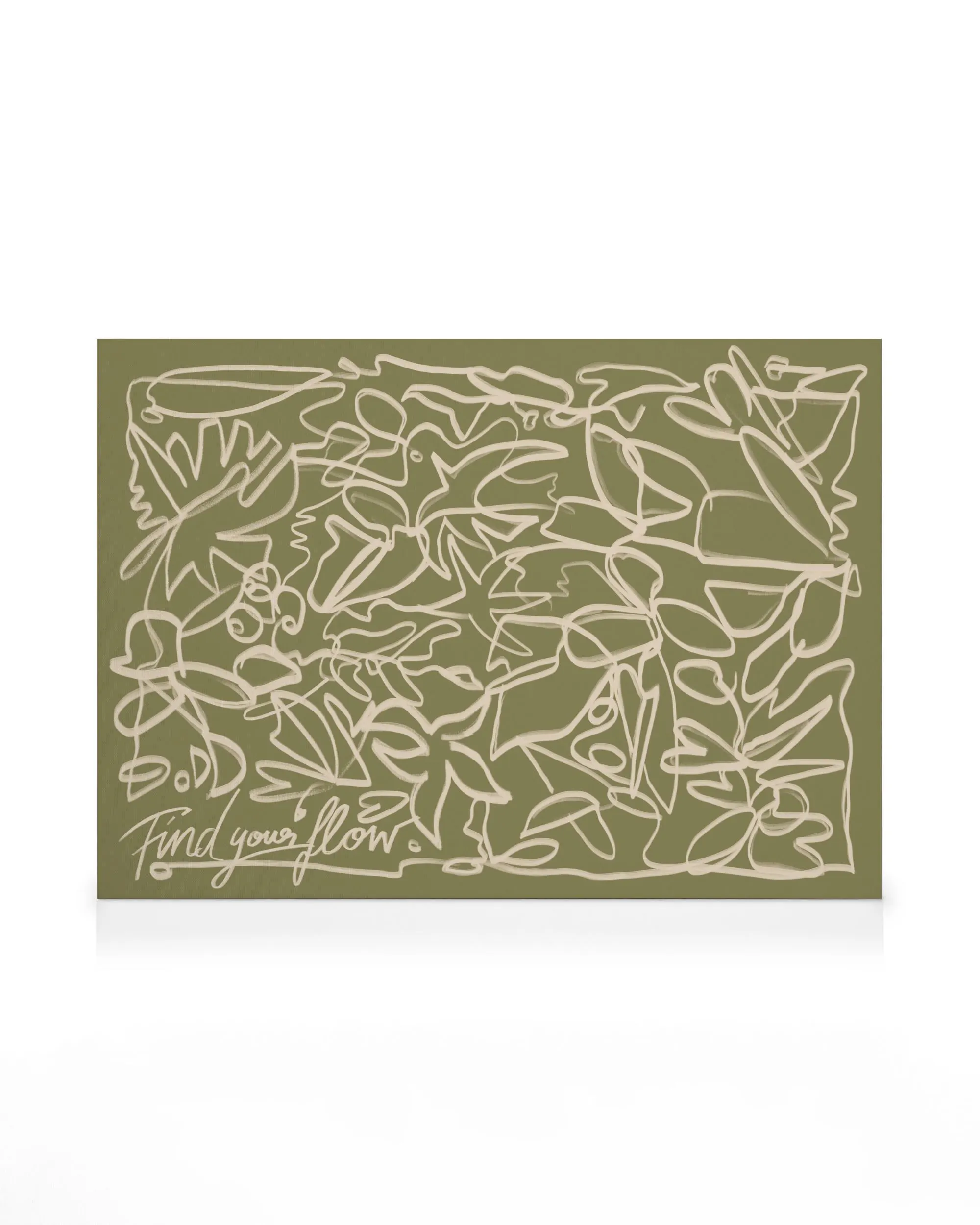 Katrin Schuller - Find Your Flow Canvas print 0