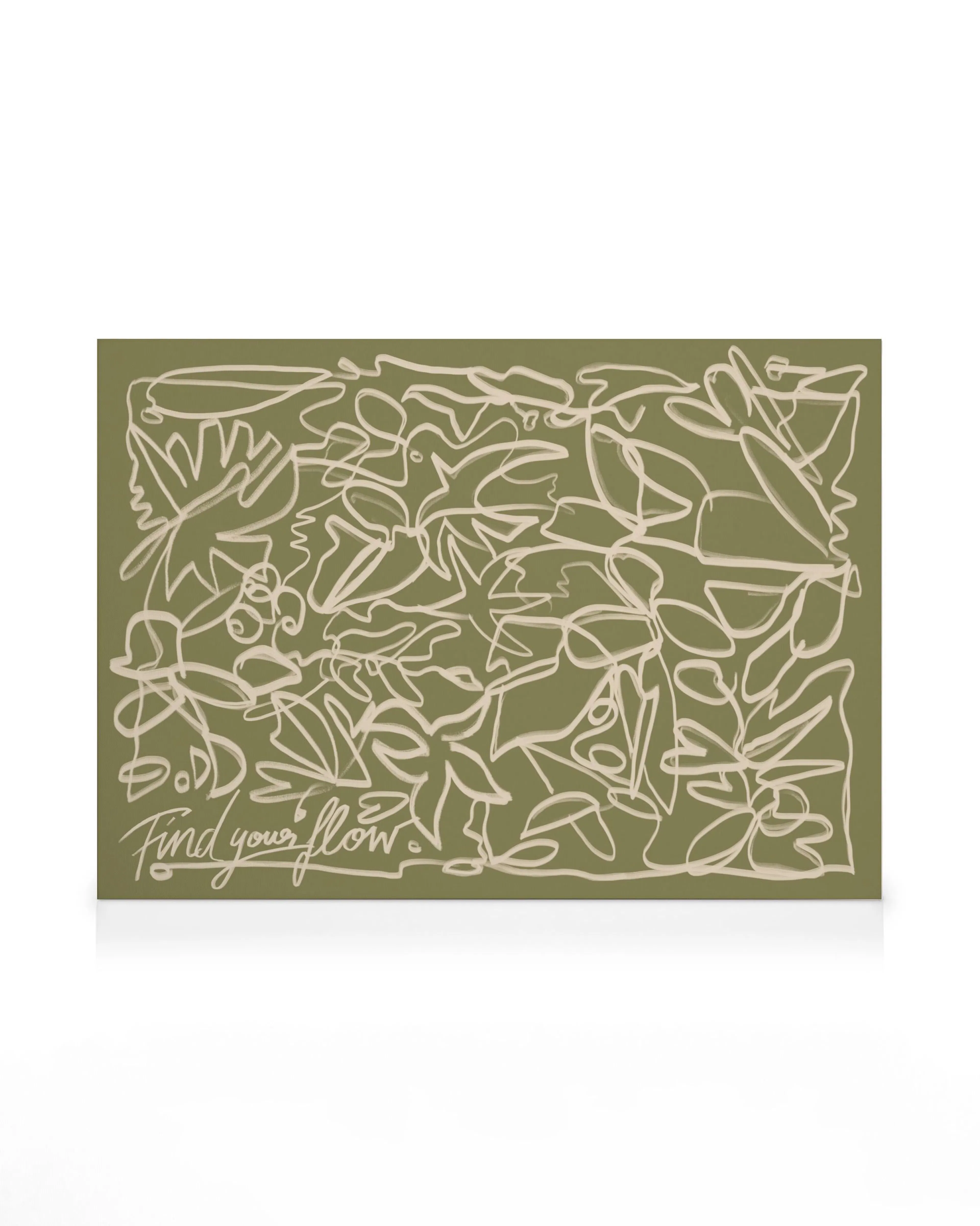 Katrin Schuller - Find Your Flow Canvas print 0