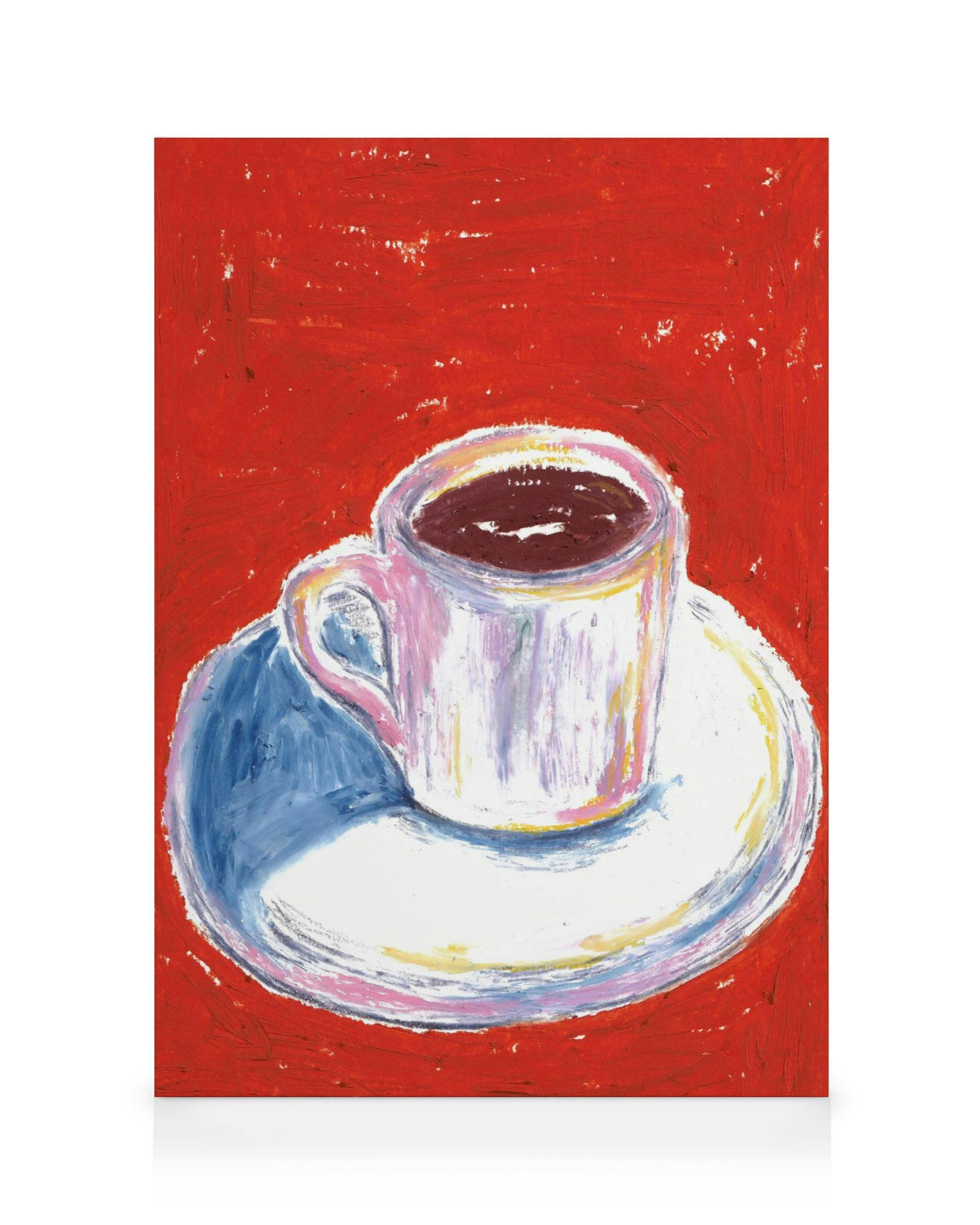 Canvas Prints Hannah Durham - Ceramic Mug Collector Canvas print (70x100 cm - Black Frame)