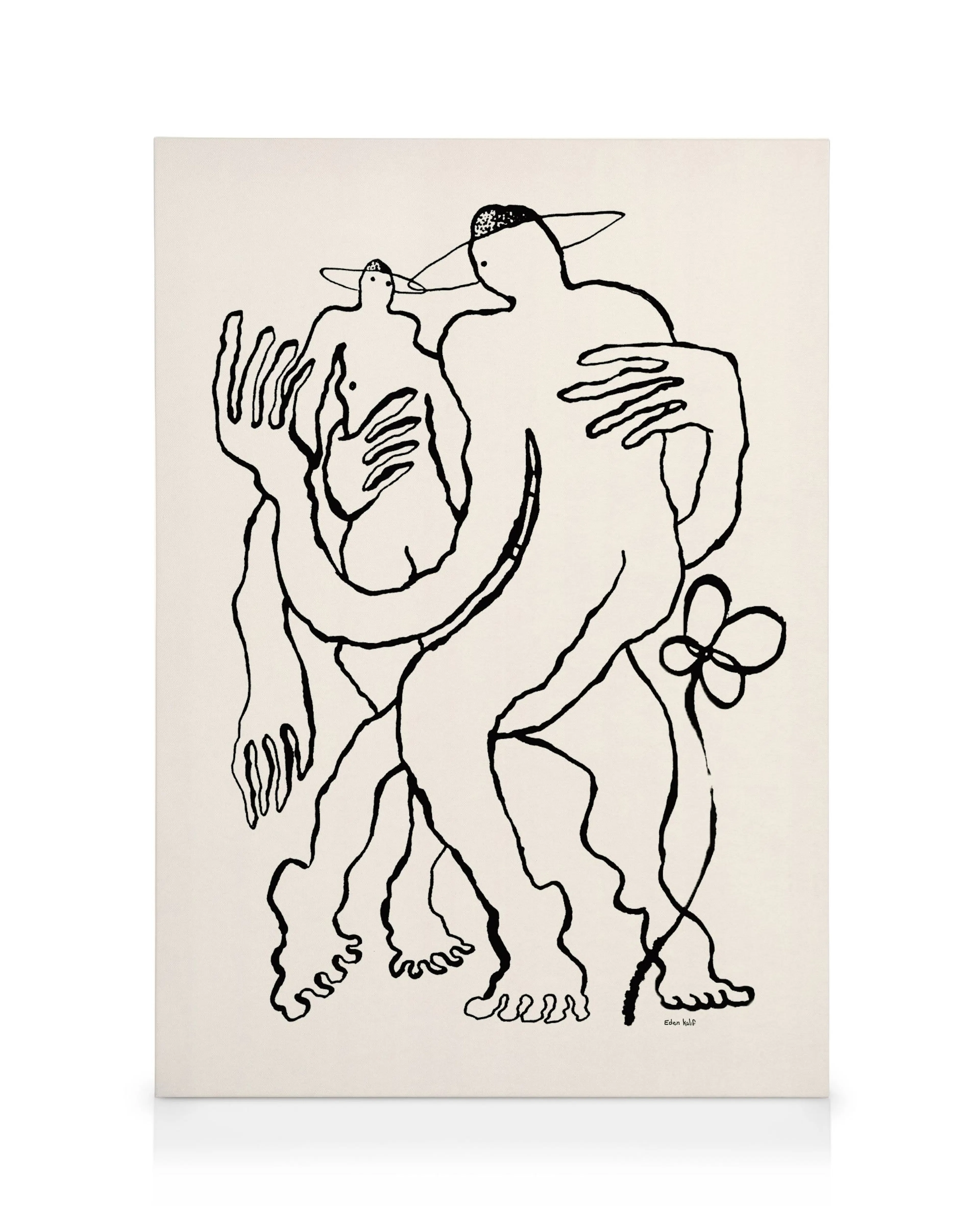 Eden Kalif - Two Dancers Toile 0